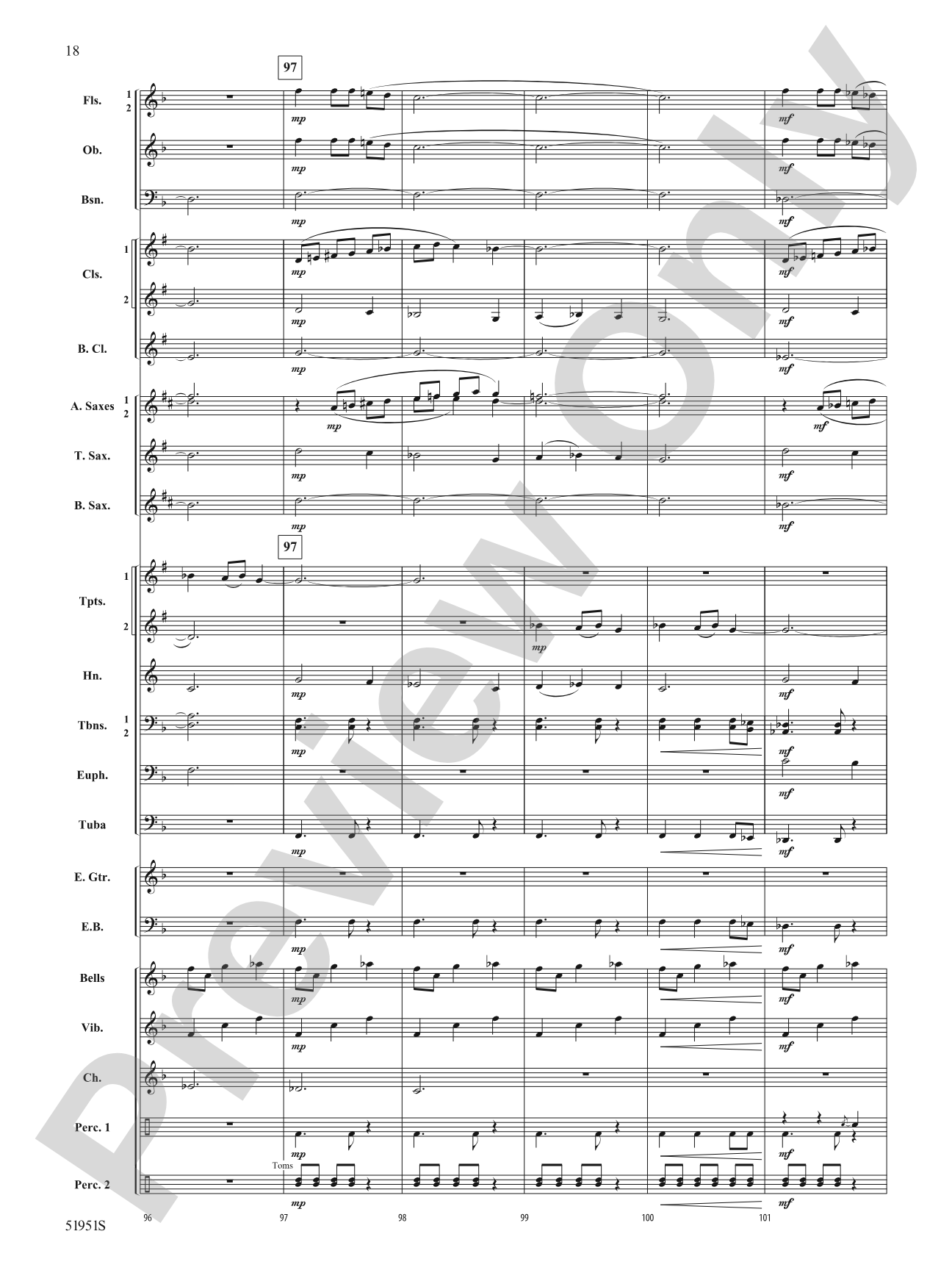 Metal Bell Carol: Score