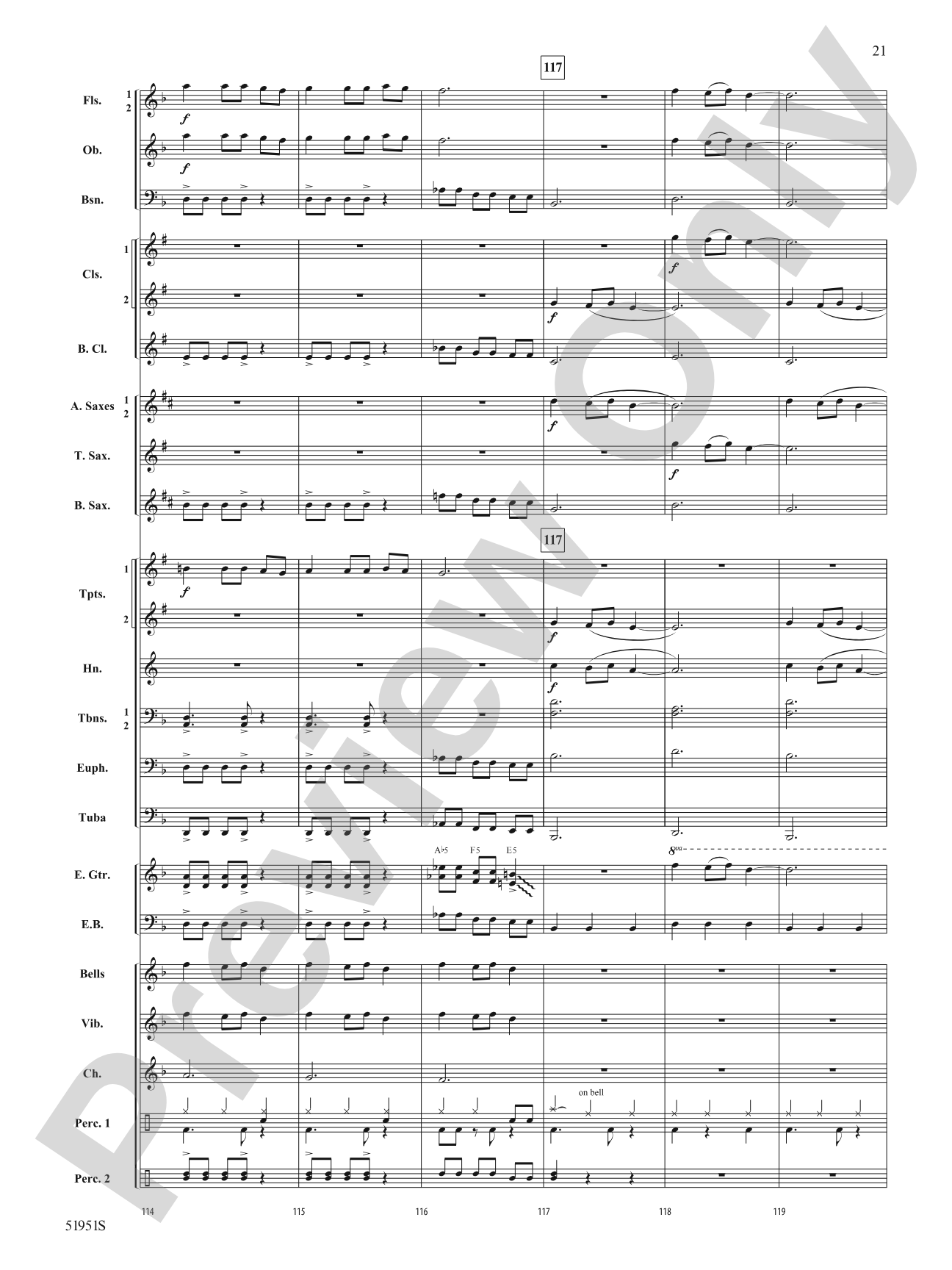 Metal Bell Carol: Score