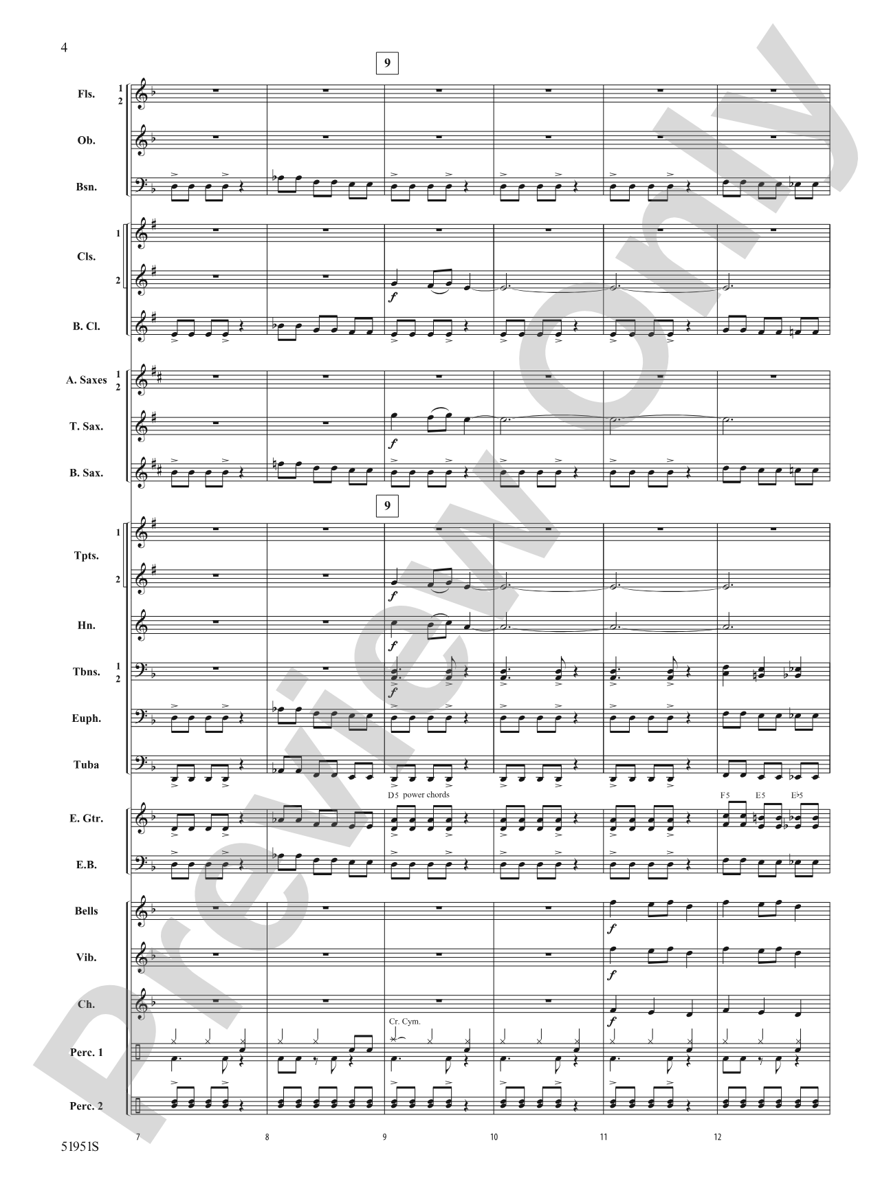 Metal Bell Carol: Score