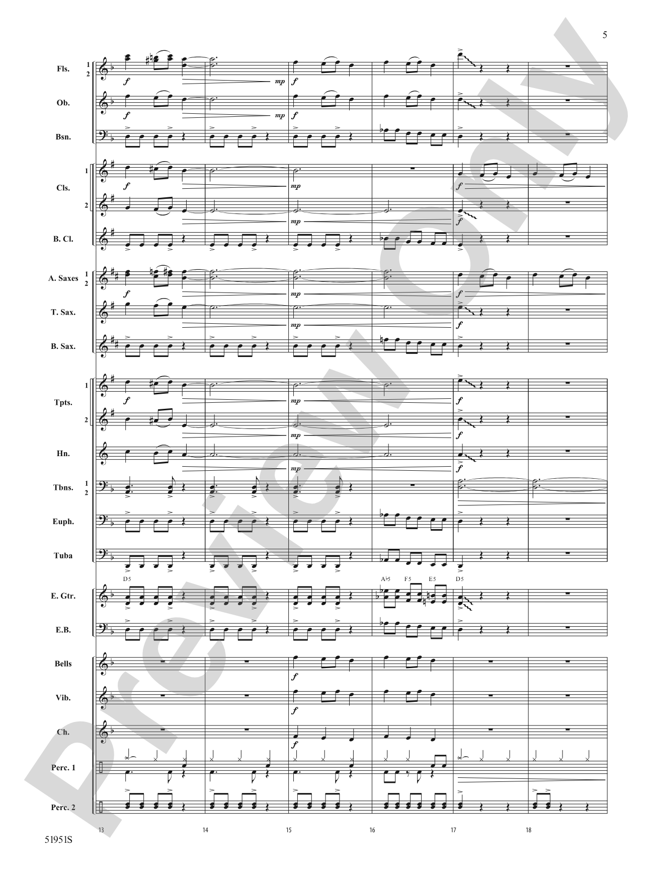 Metal Bell Carol: Score