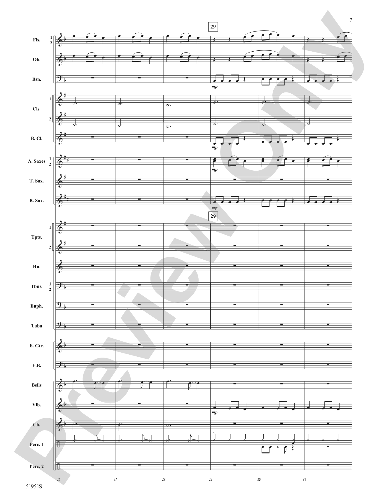 Metal Bell Carol: Score