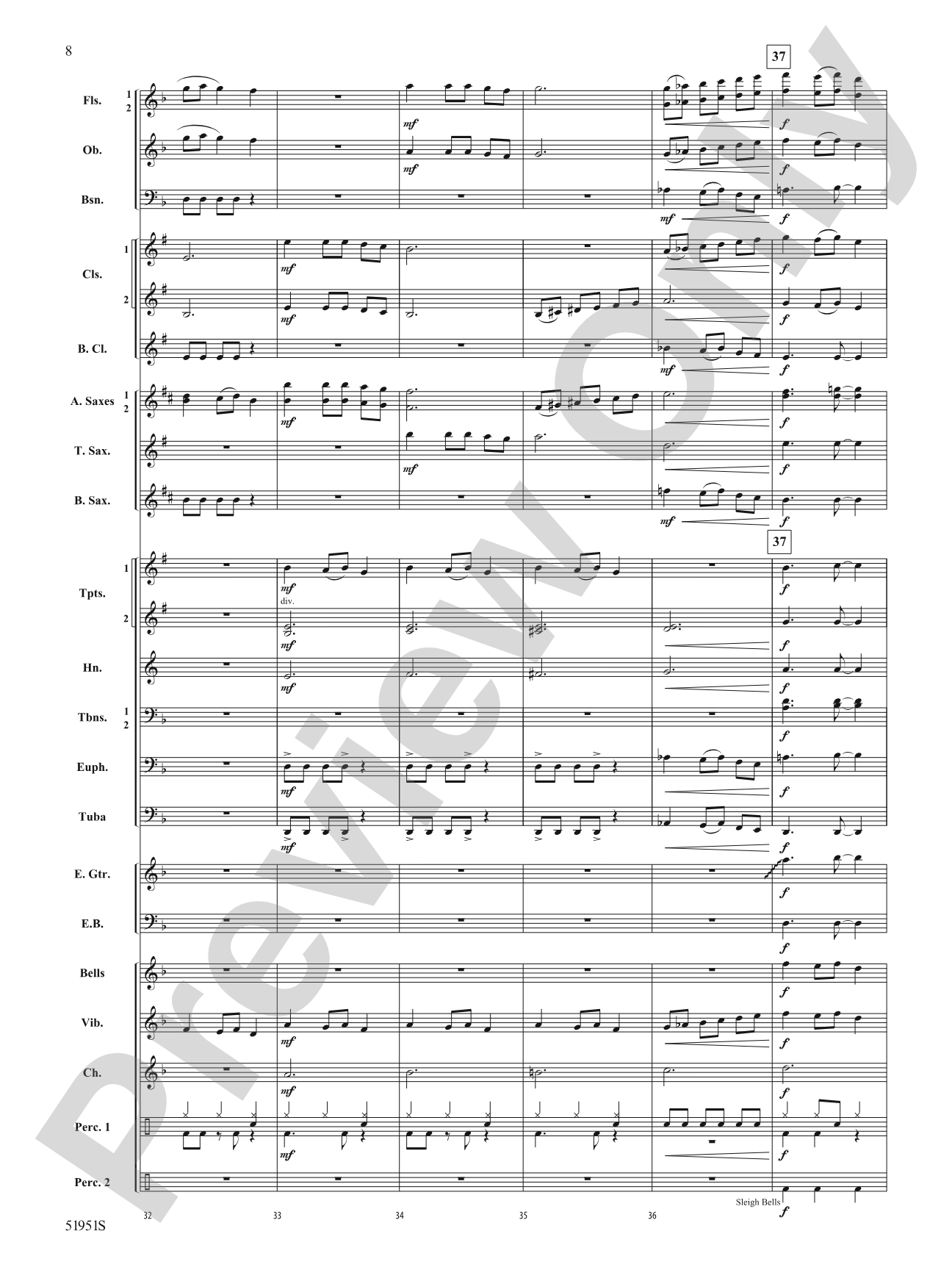 Metal Bell Carol: Score