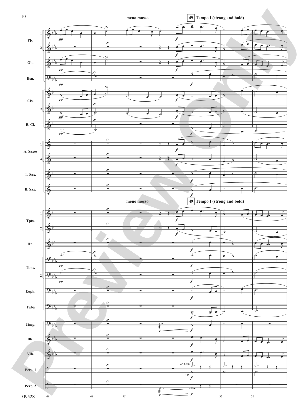 The Old Painted Door: Concert Band Conductor Score & Parts