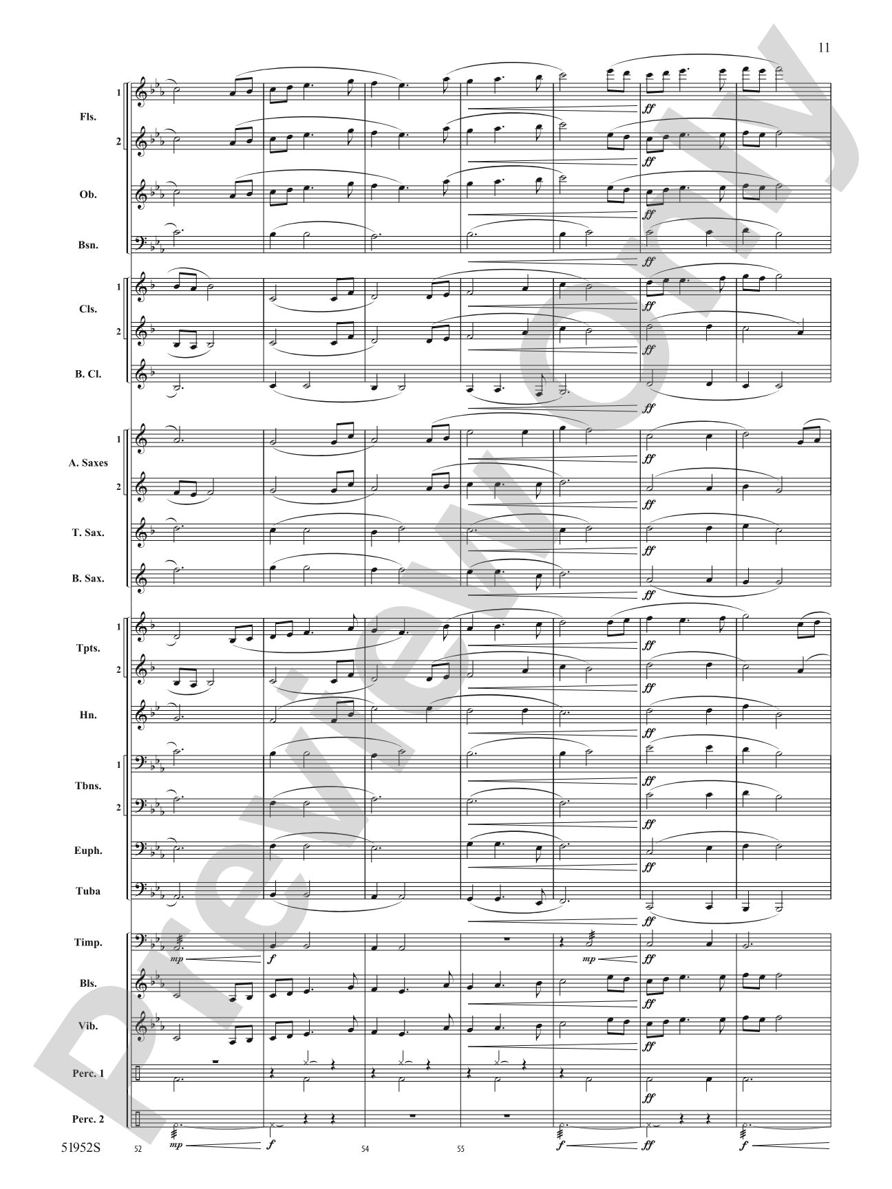 The Old Painted Door: Concert Band Conductor Score & Parts