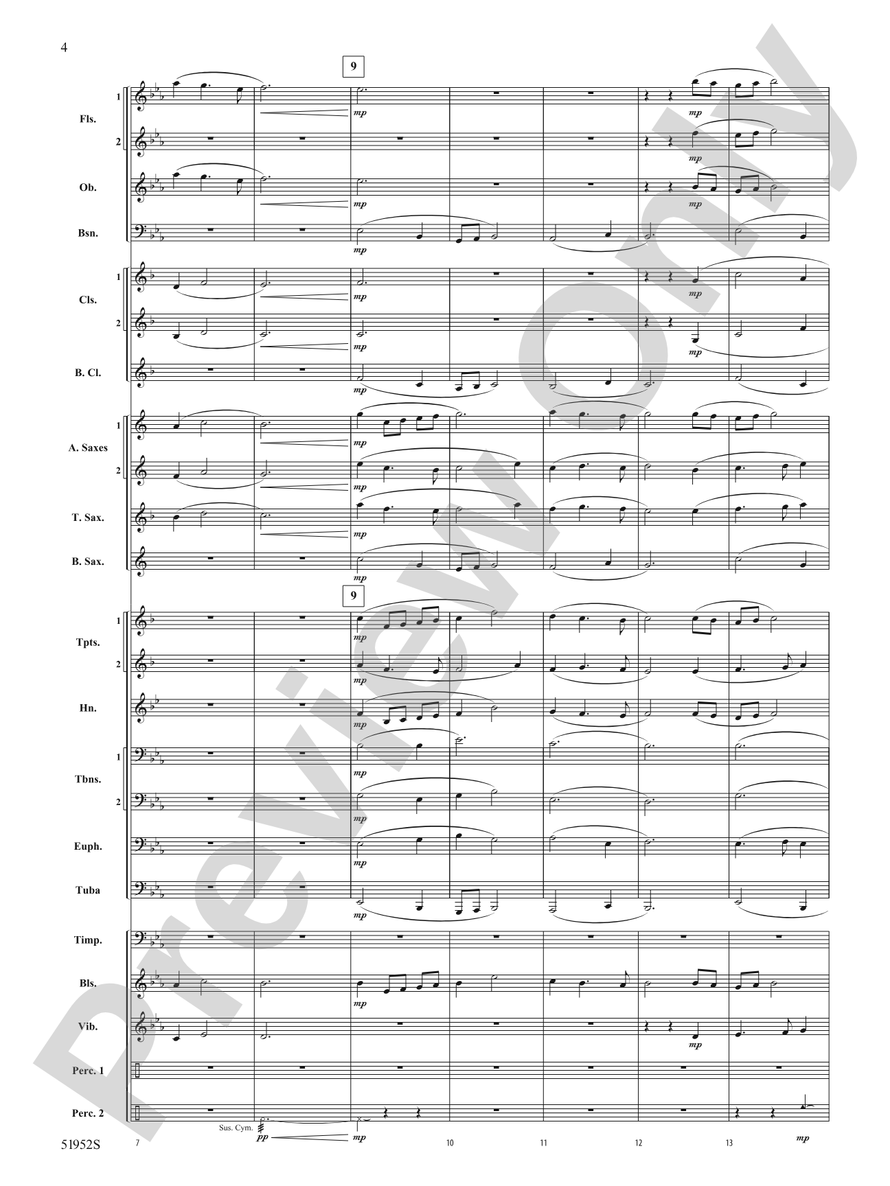 The Old Painted Door: Concert Band Conductor Score & Parts