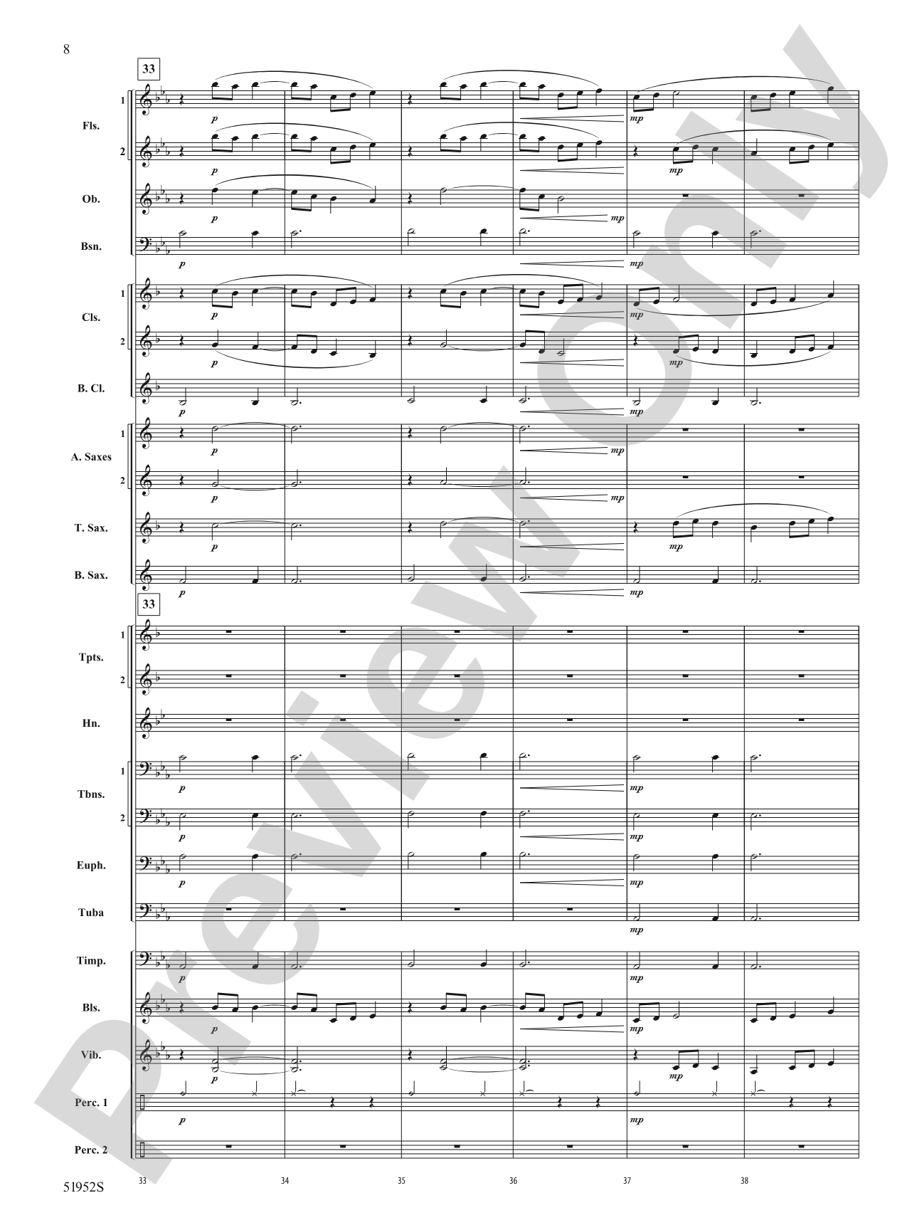 The Old Painted Door: Concert Band Conductor Score & Parts