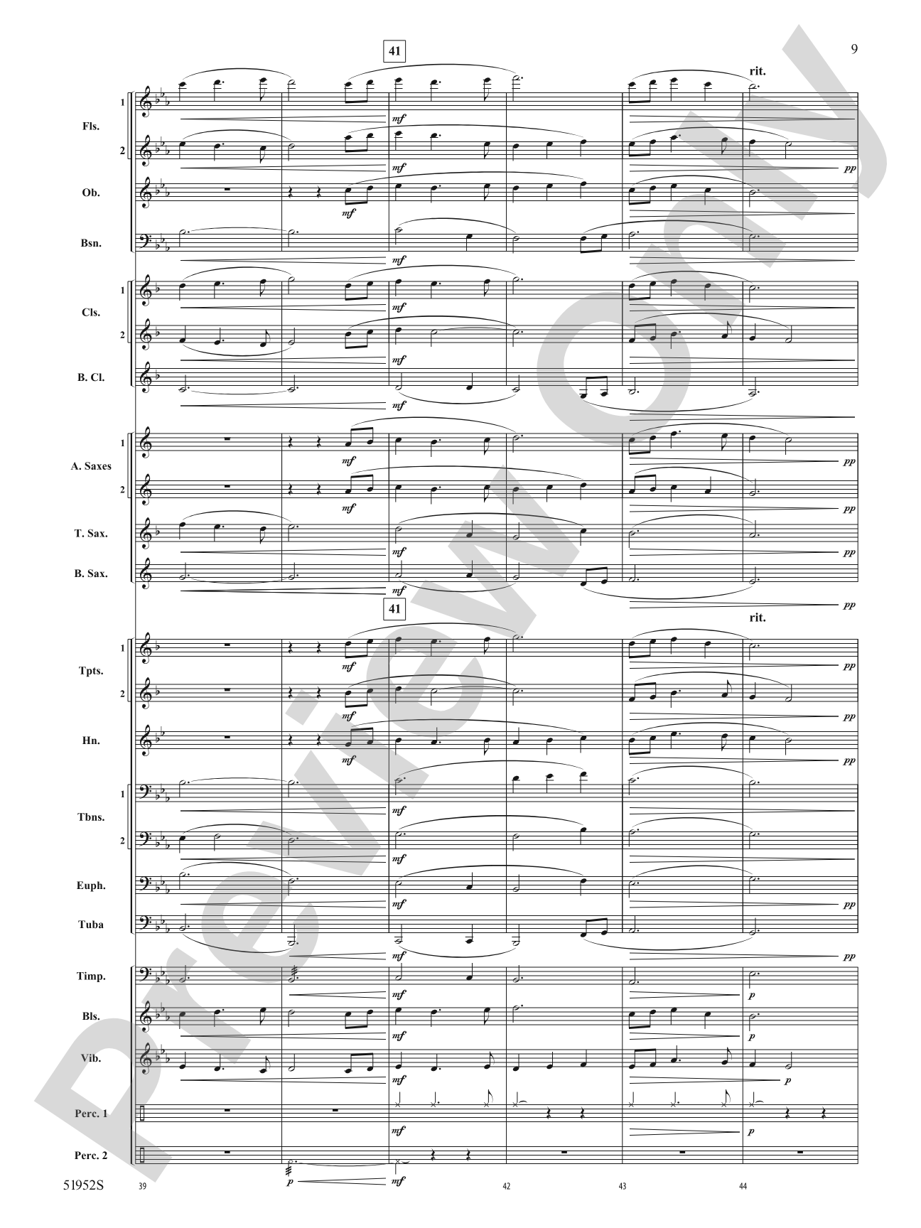 The Old Painted Door: Concert Band Conductor Score & Parts