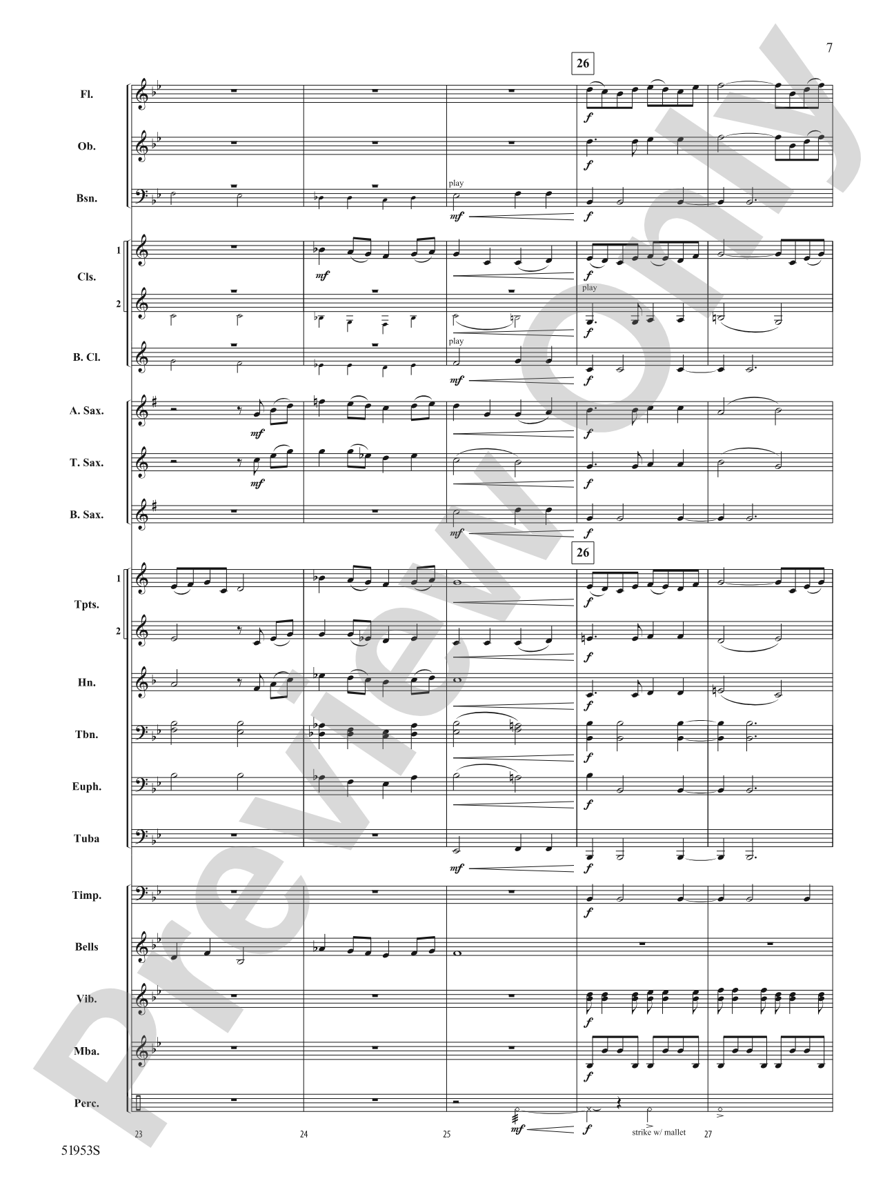 Morning Star: Concert Band Conductor Score & Parts