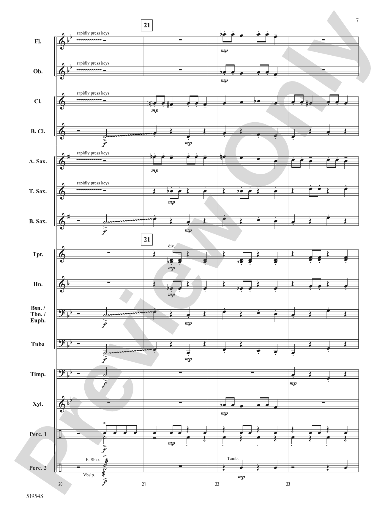 Creepy-Crawly Creatures: Concert Band Conductor Score & Parts