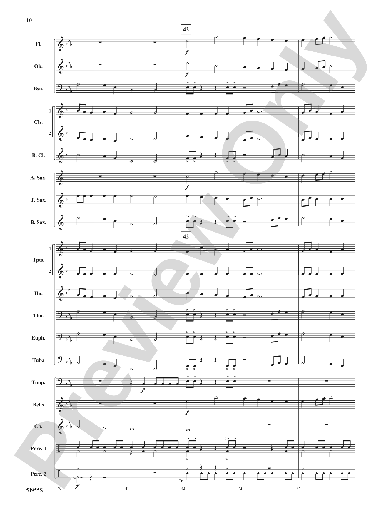 Fanfare for the Fearless: Score