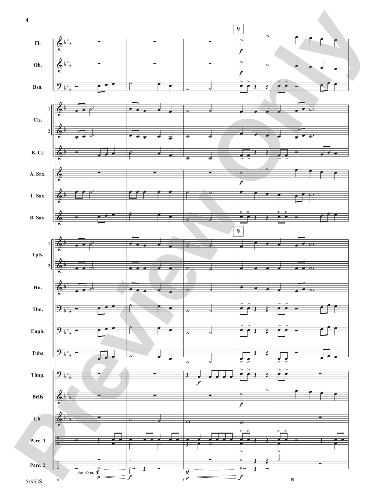 Fanfare for the Fearless: Score