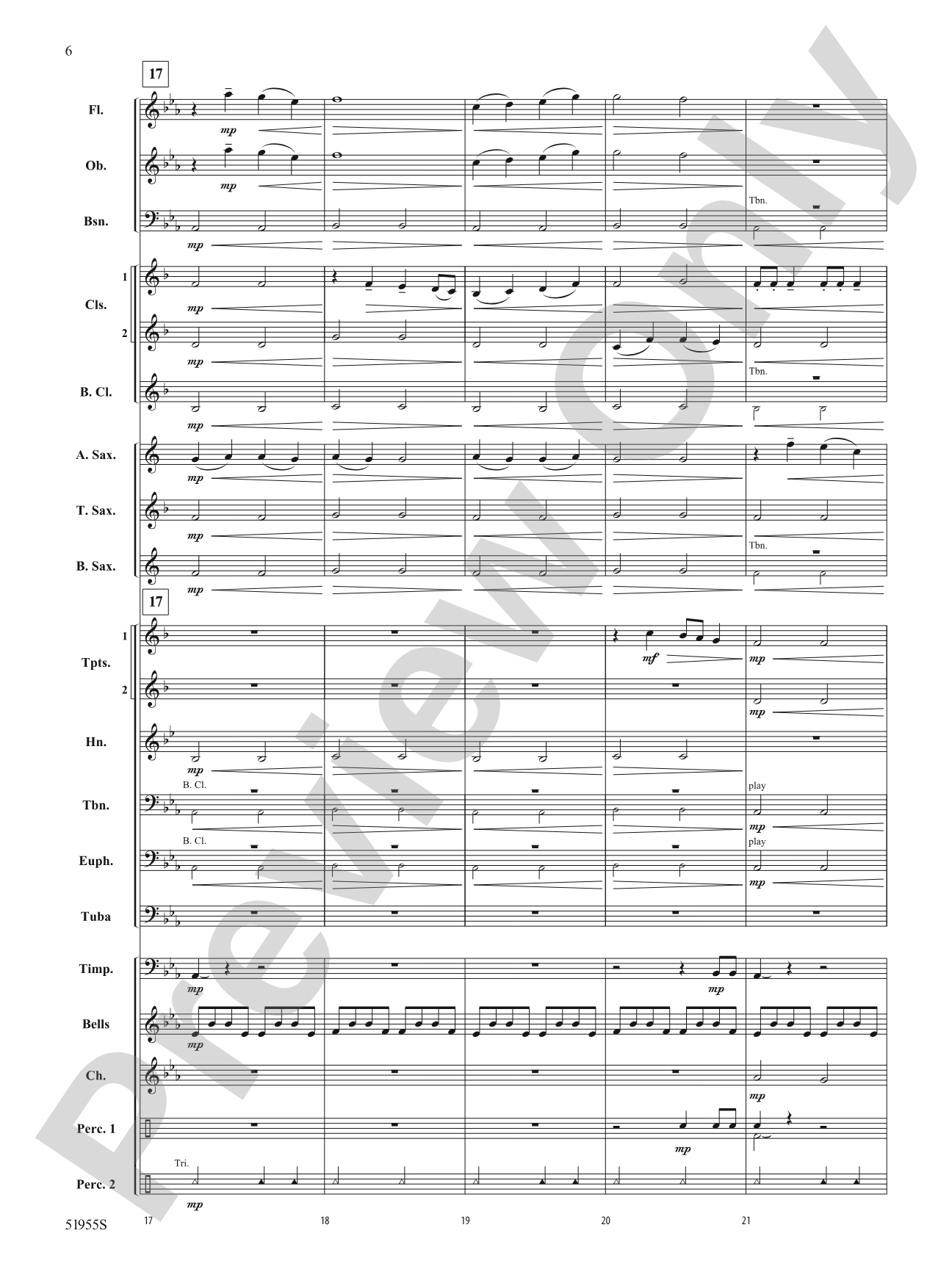 Fanfare for the Fearless: Score