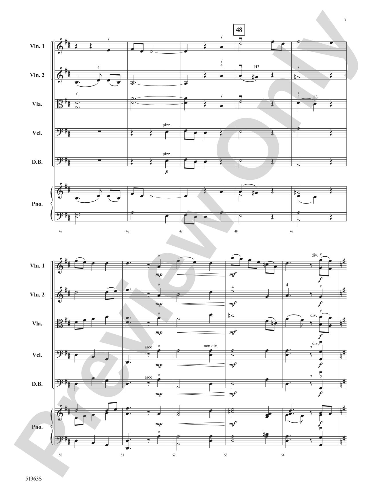 Beside the Still Waters: String Orchestra Conductor Score & Parts