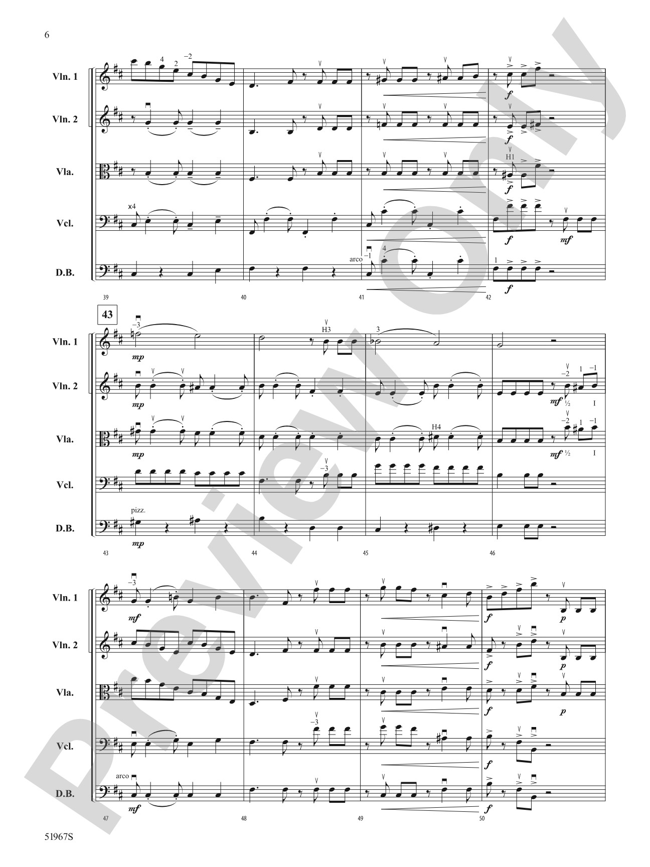 Two Brazilian Tangos: String Orchestra Conductor Score & Parts