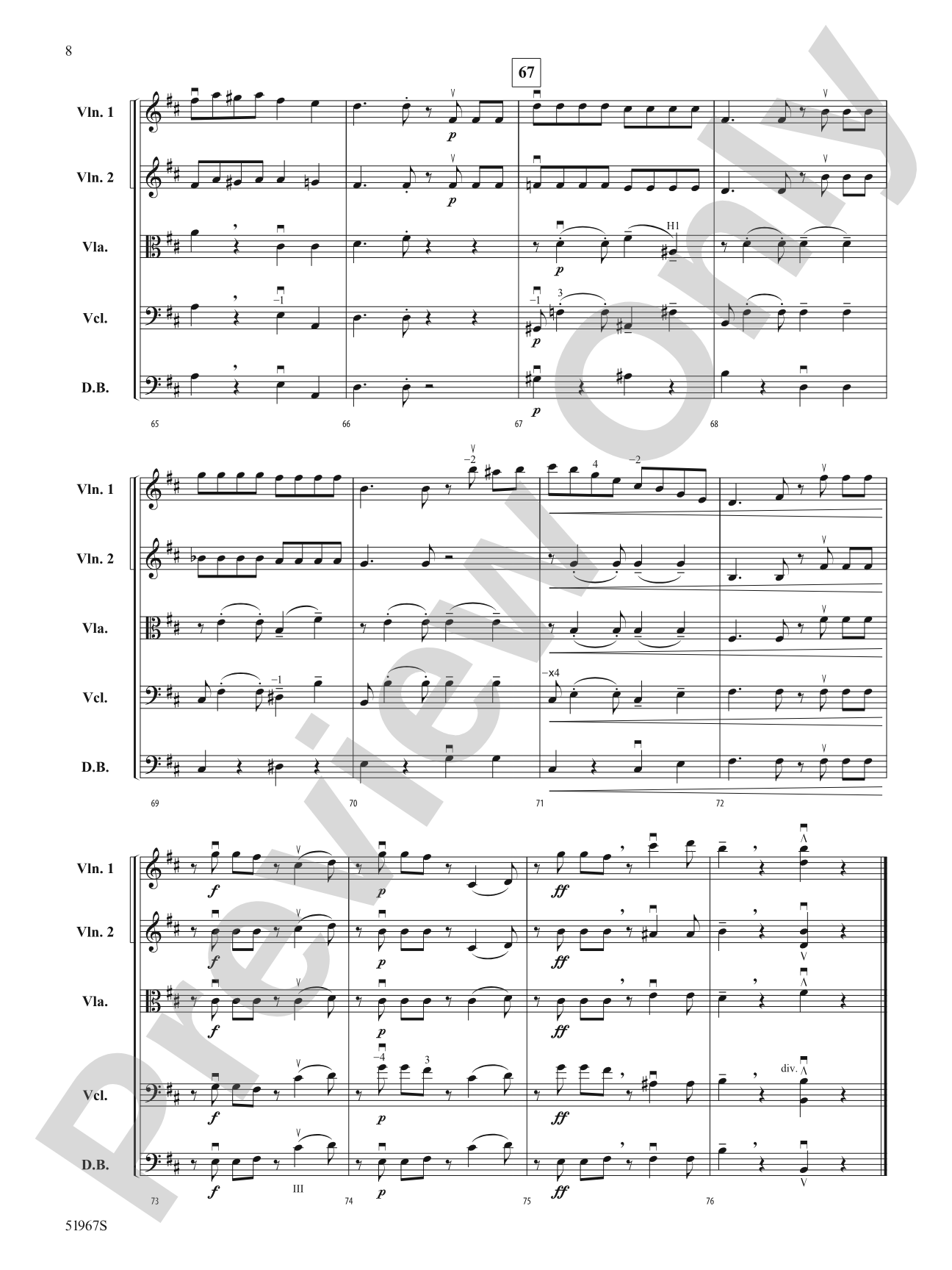 Two Brazilian Tangos: String Orchestra Conductor Score & Parts
