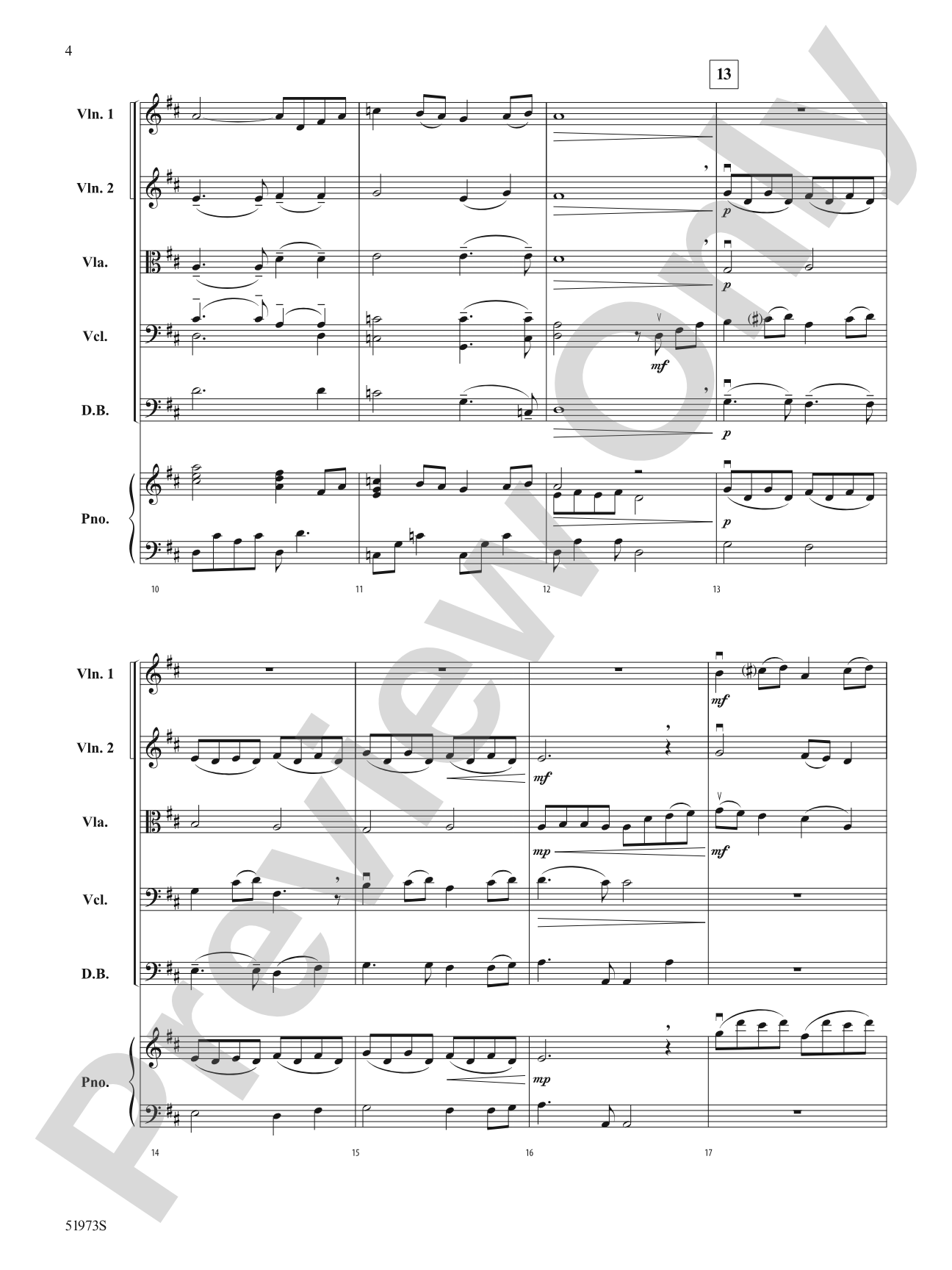 Morning Star: String Orchestra Conductor Score & Parts