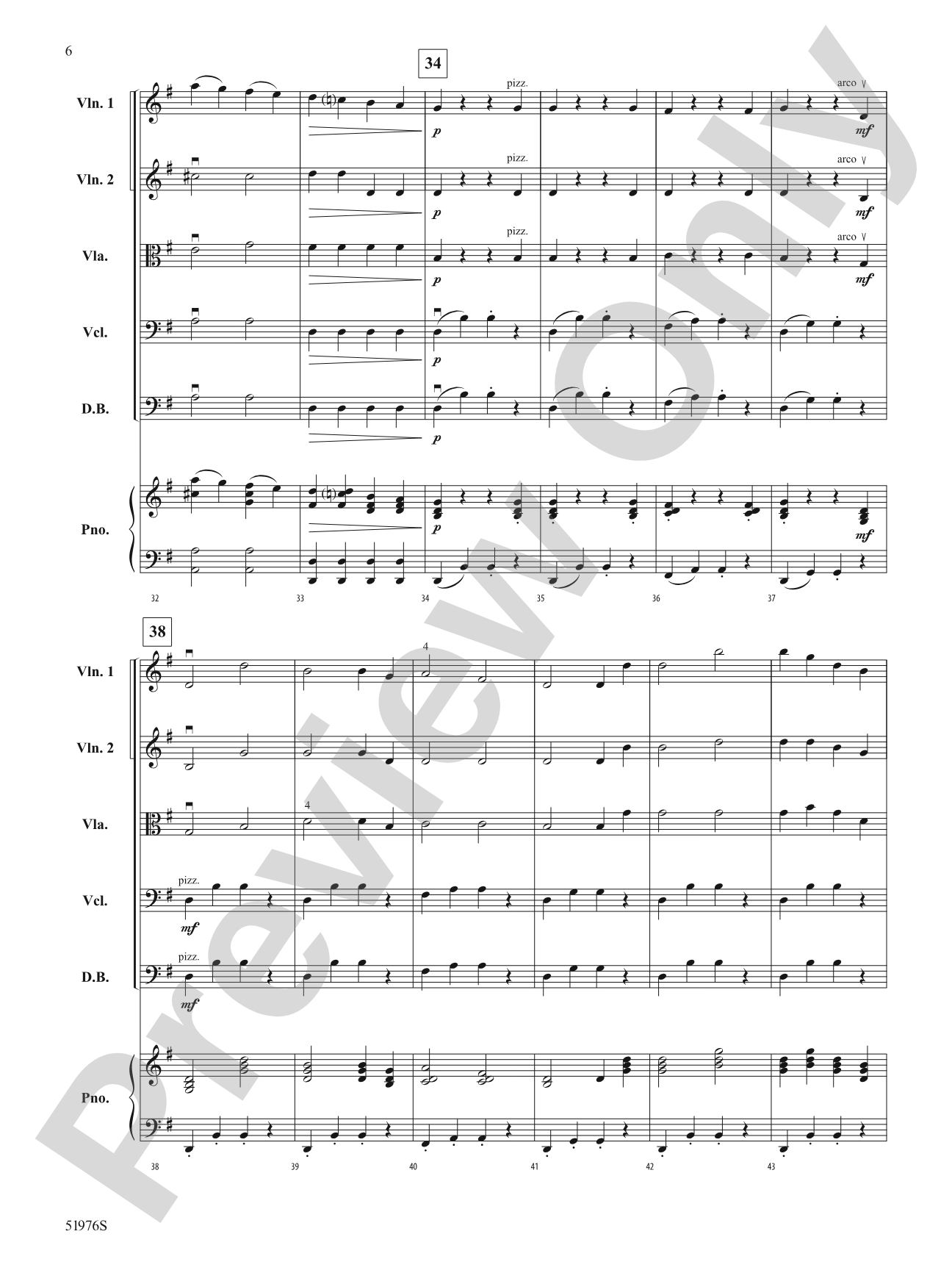 Polka: String Orchestra Conductor Score & Parts