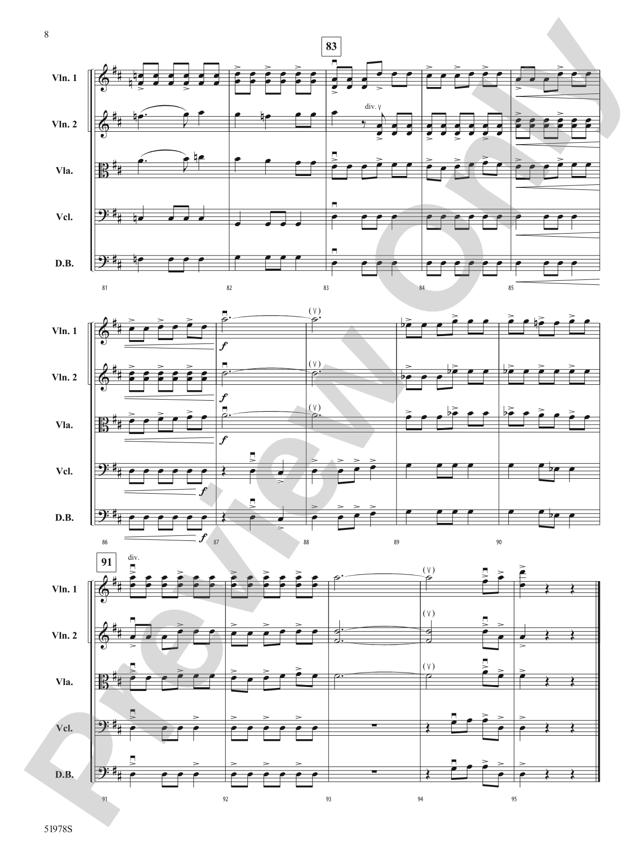 In Your Wildest Dreams: String Orchestra Conductor Score & Parts