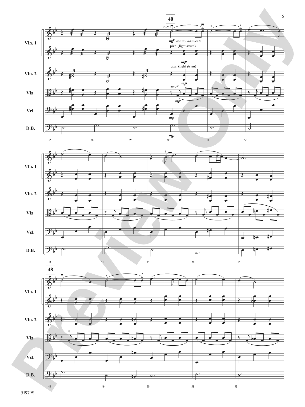 La Llorona: String Orchestra Conductor Score & Parts
