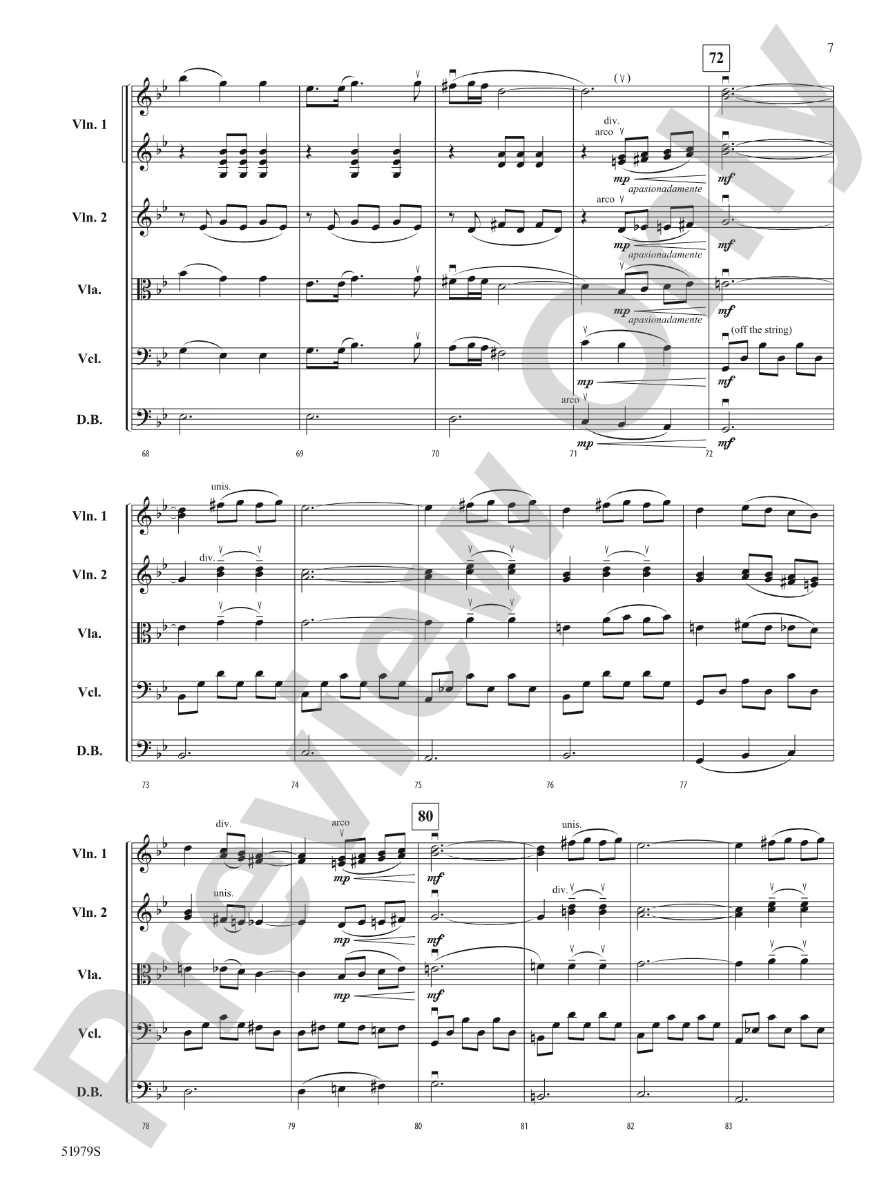 La Llorona: String Orchestra Conductor Score & Parts