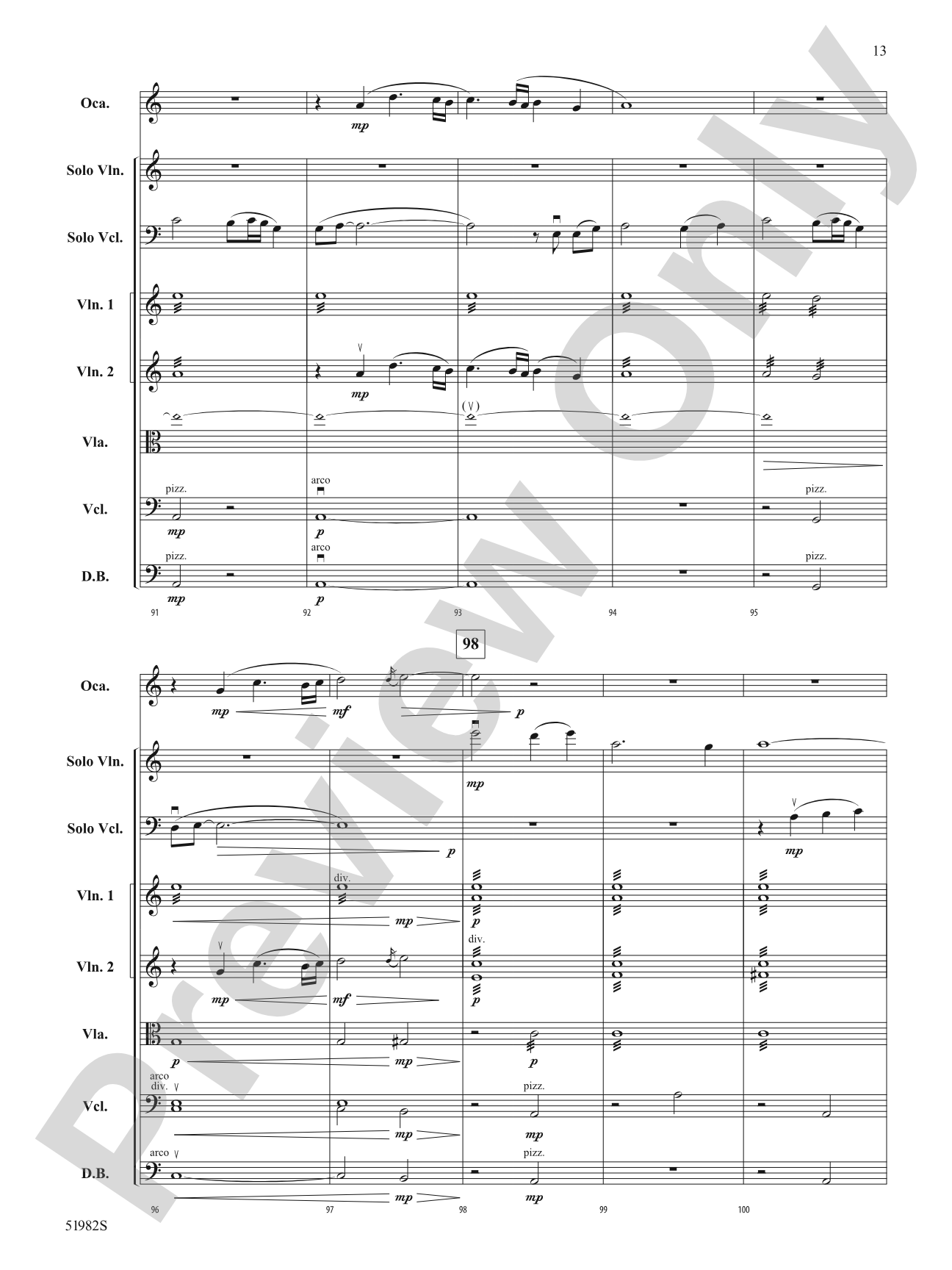 The Prince and the Flame: String Orchestra Conductor Score & Parts