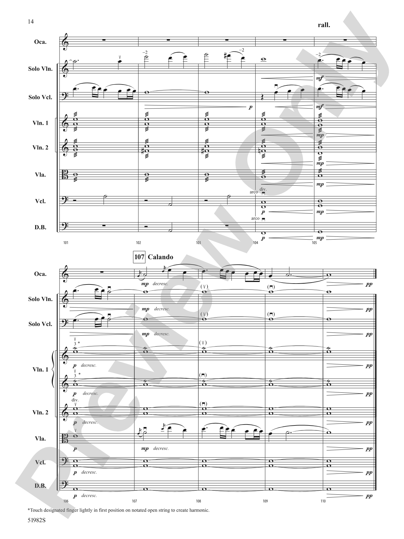 The Prince and the Flame: String Orchestra Conductor Score & Parts