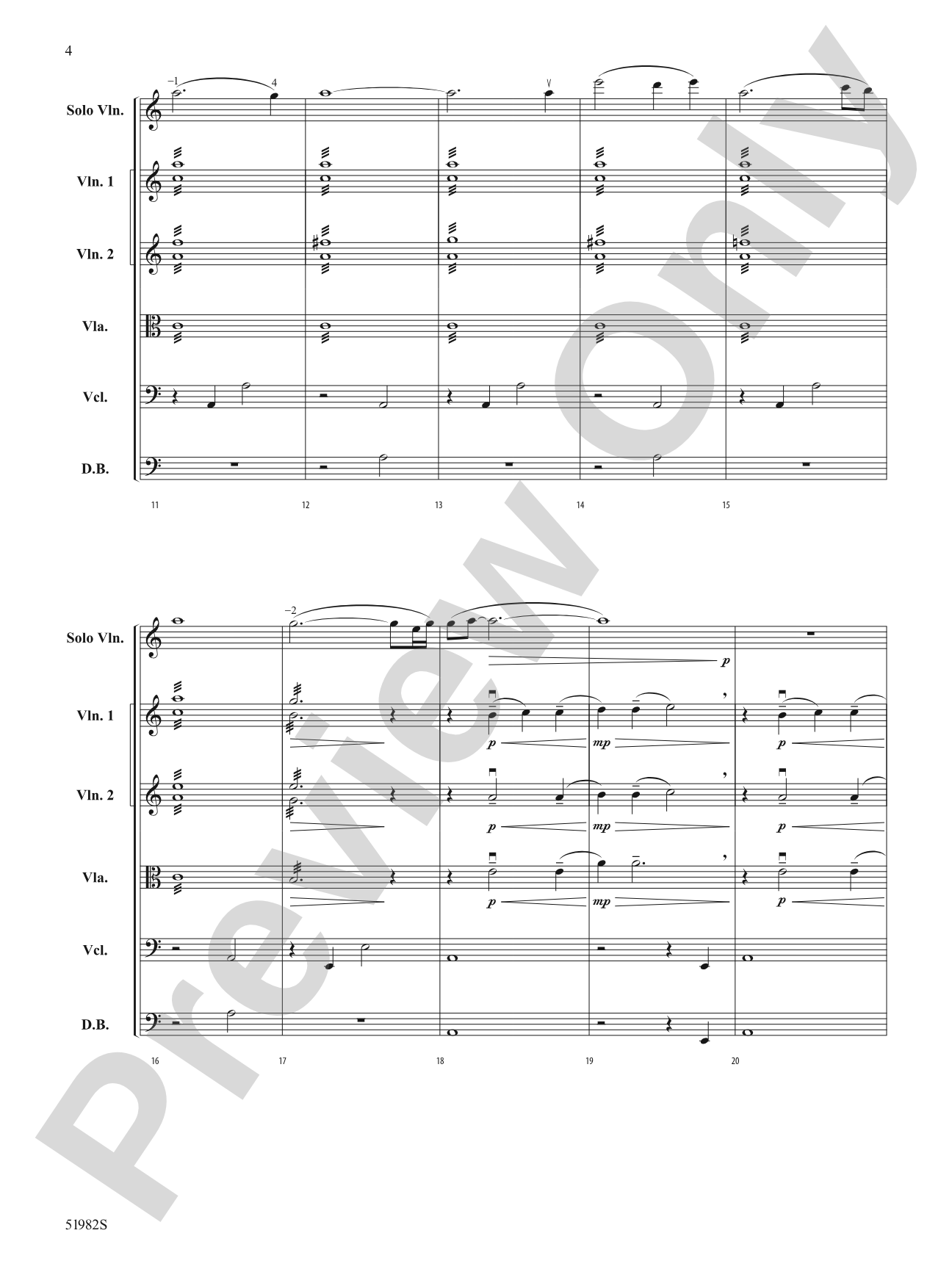 The Prince and the Flame: String Orchestra Conductor Score & Parts