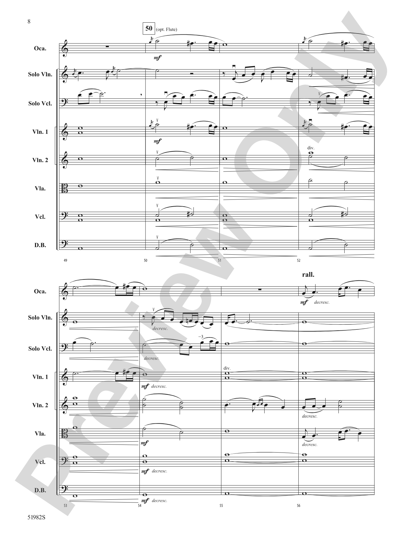 The Prince and the Flame: String Orchestra Conductor Score & Parts