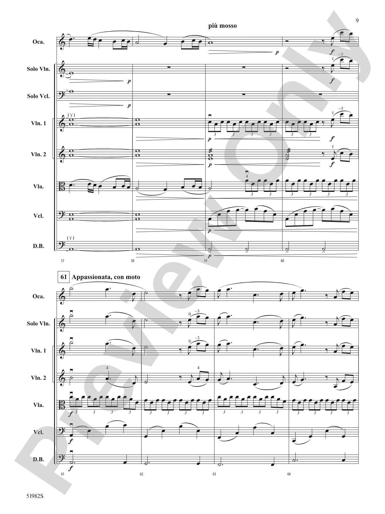 The Prince and the Flame: String Orchestra Conductor Score & Parts