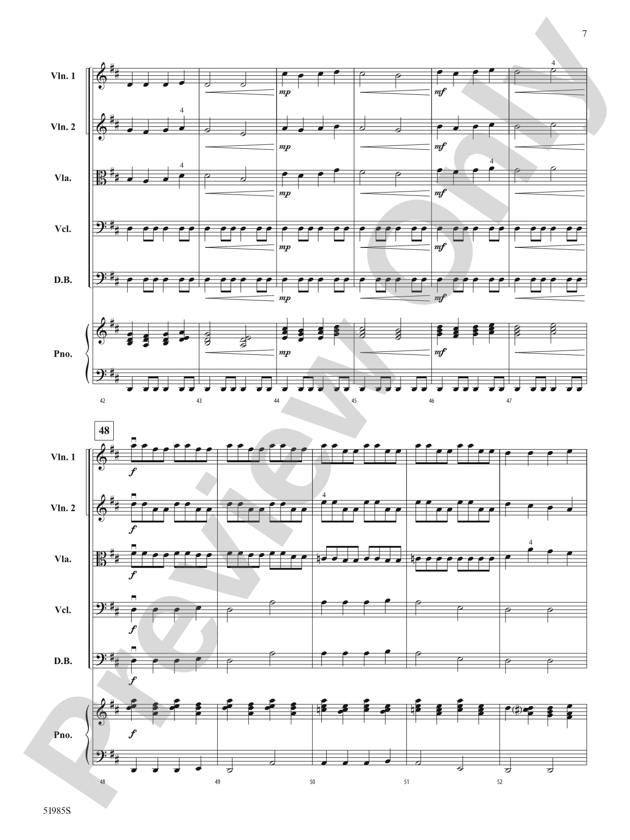 A Joyful Celebration: String Orchestra Conductor Score & Parts
