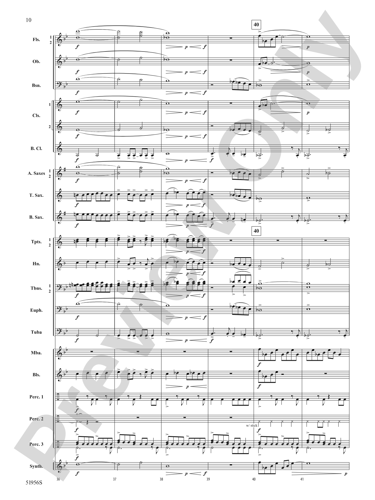 Biofeedback: Concert Band Conductor Score & Parts