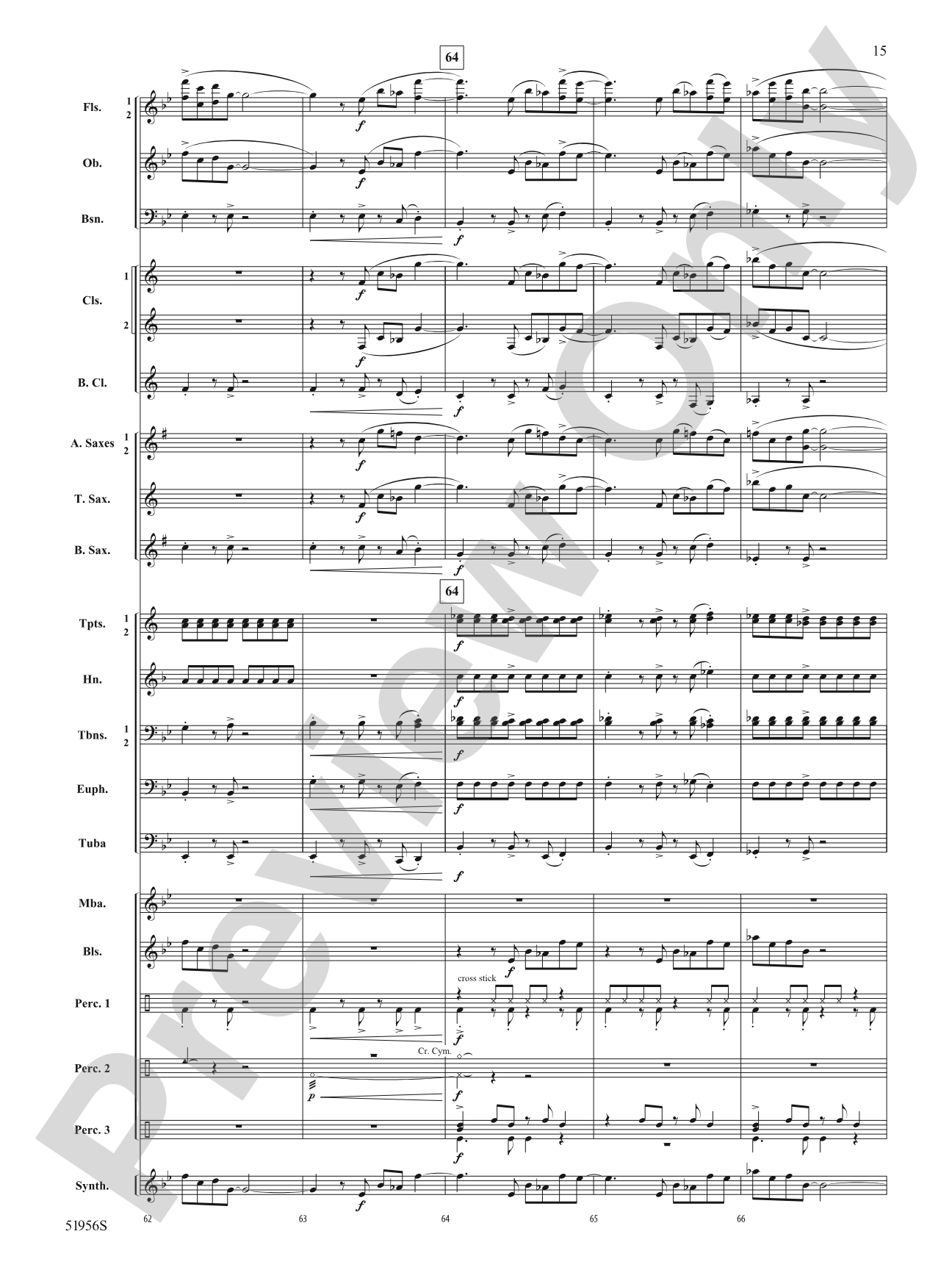 Biofeedback: Concert Band Conductor Score & Parts
