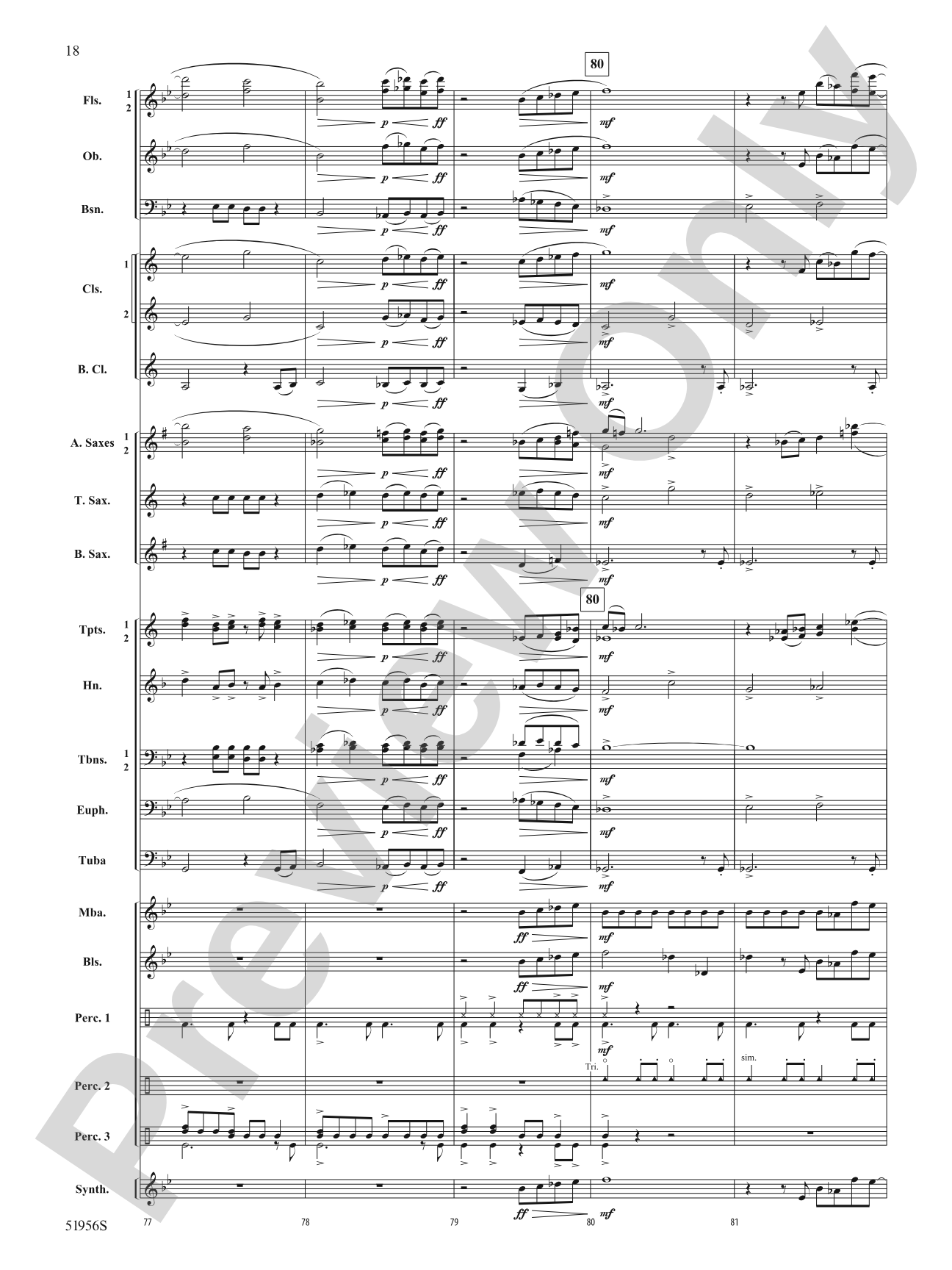 Biofeedback: Concert Band Conductor Score & Parts