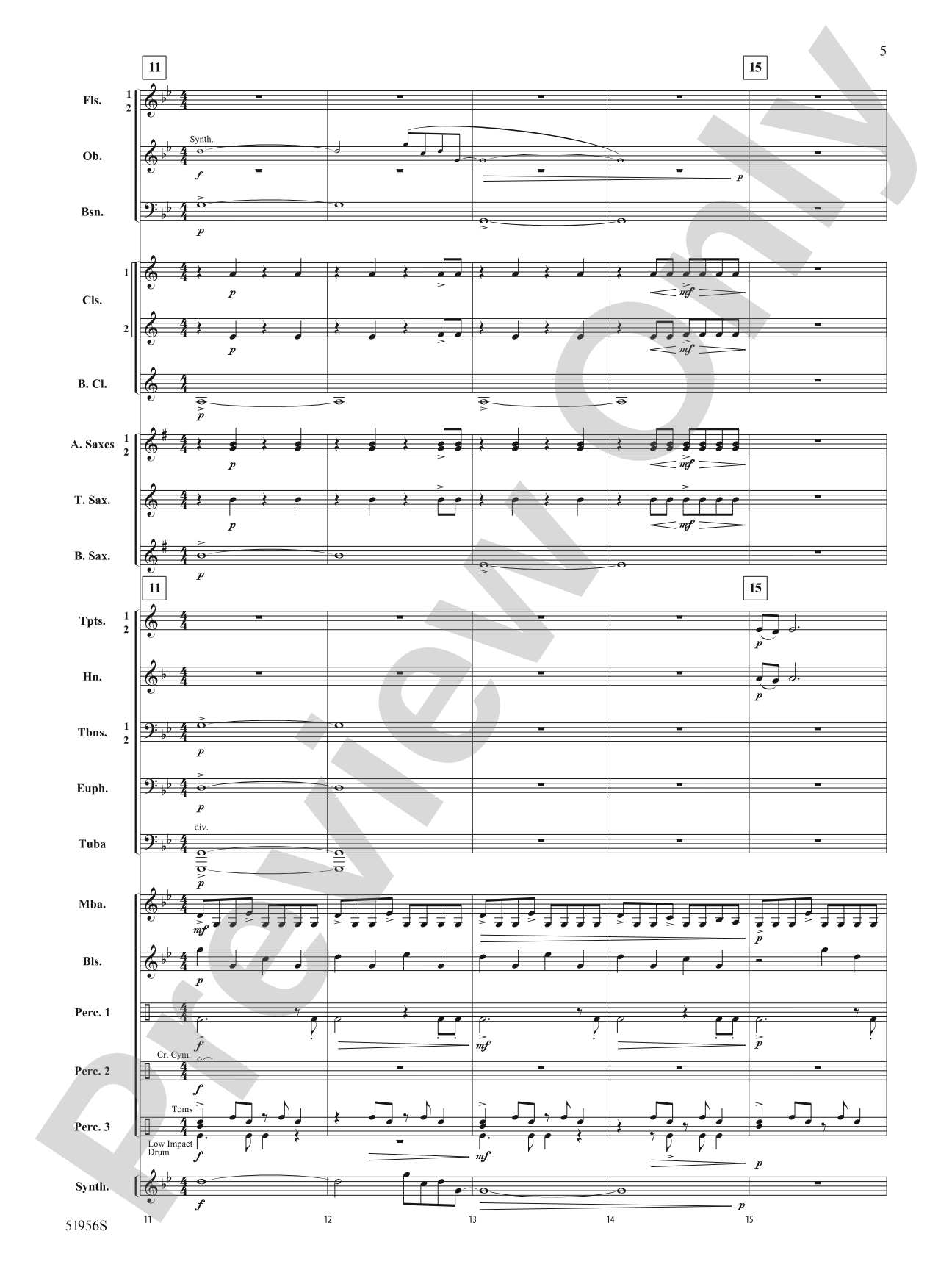 Biofeedback: Concert Band Conductor Score & Parts
