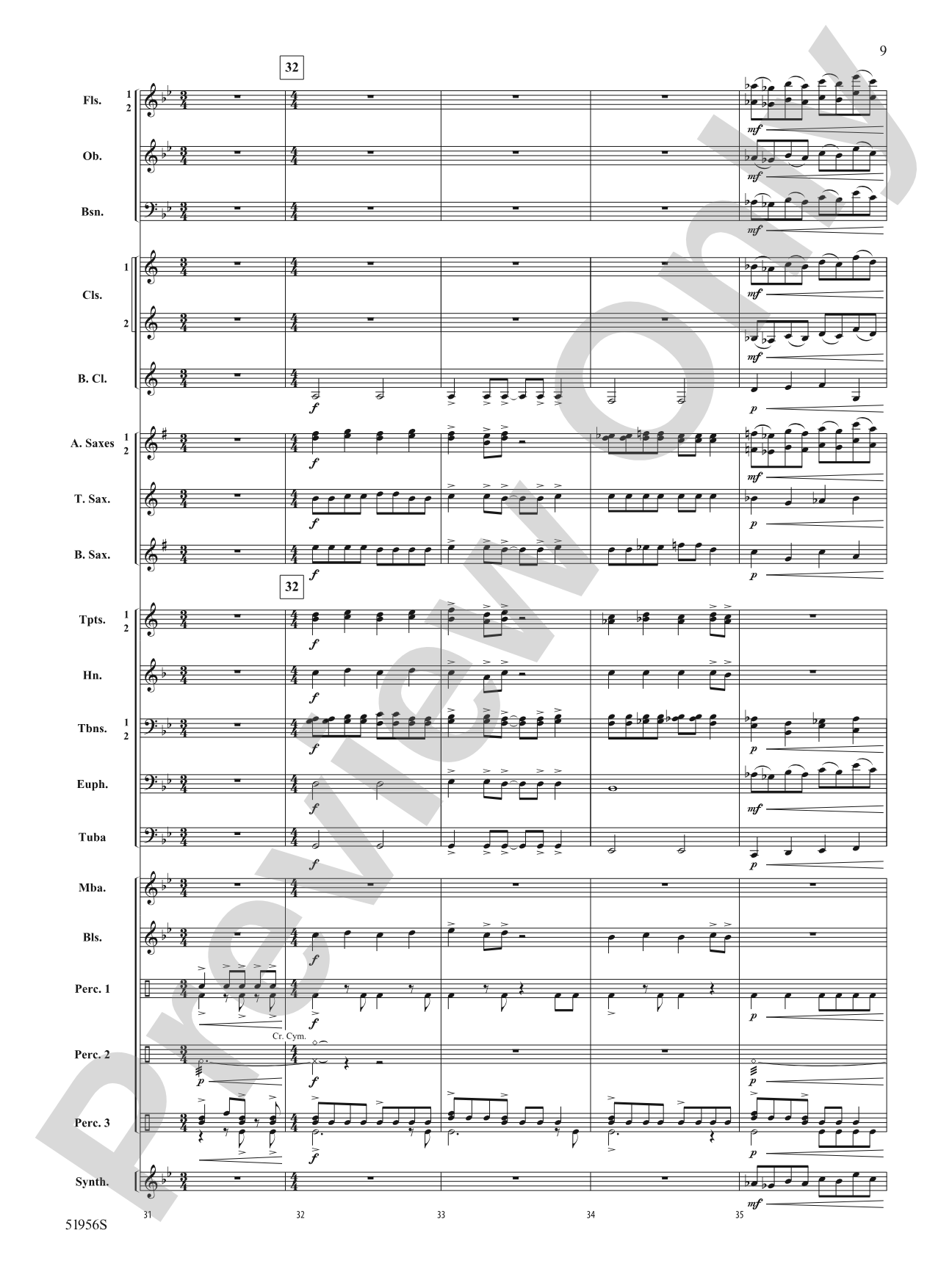 Biofeedback: Concert Band Conductor Score & Parts