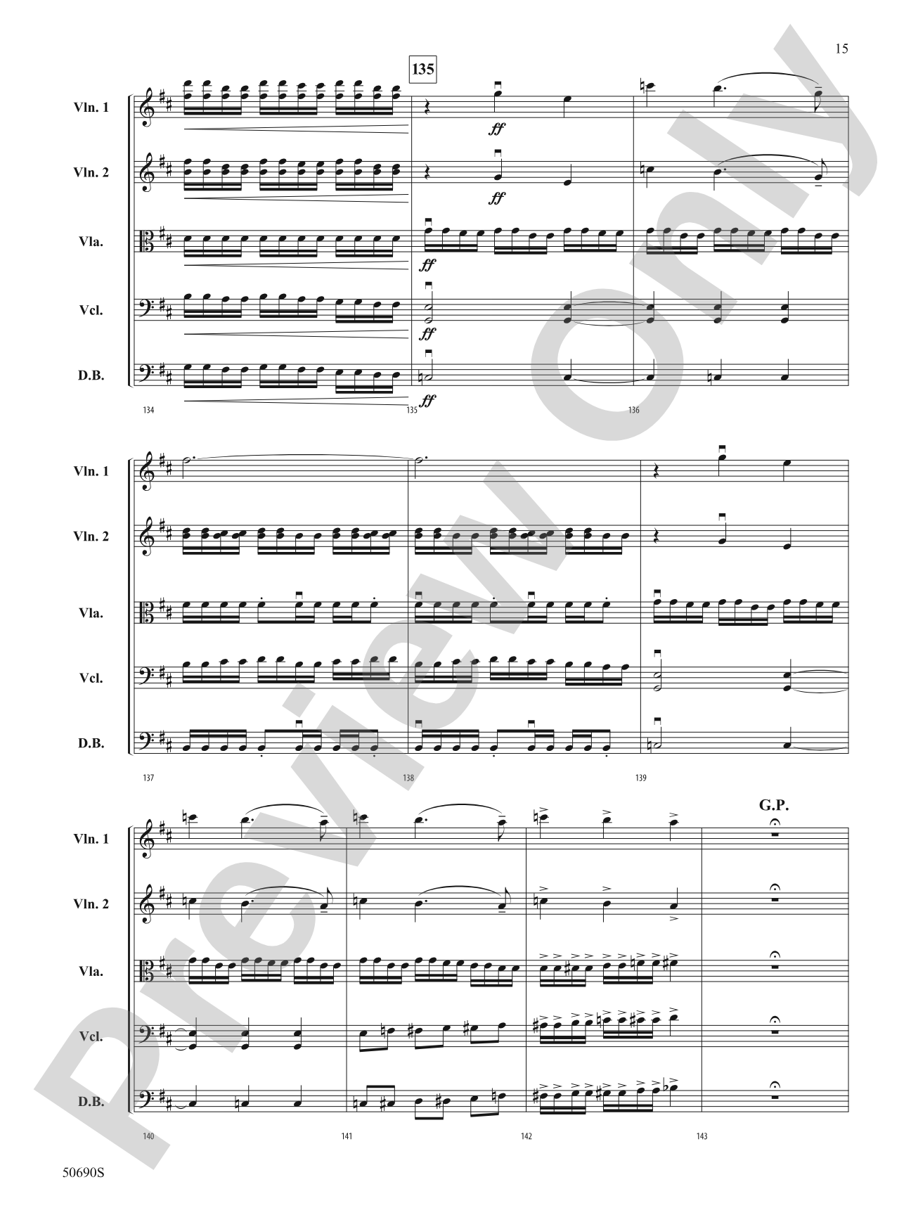Moonlight Flight: String Orchestra Conductor Score & Parts