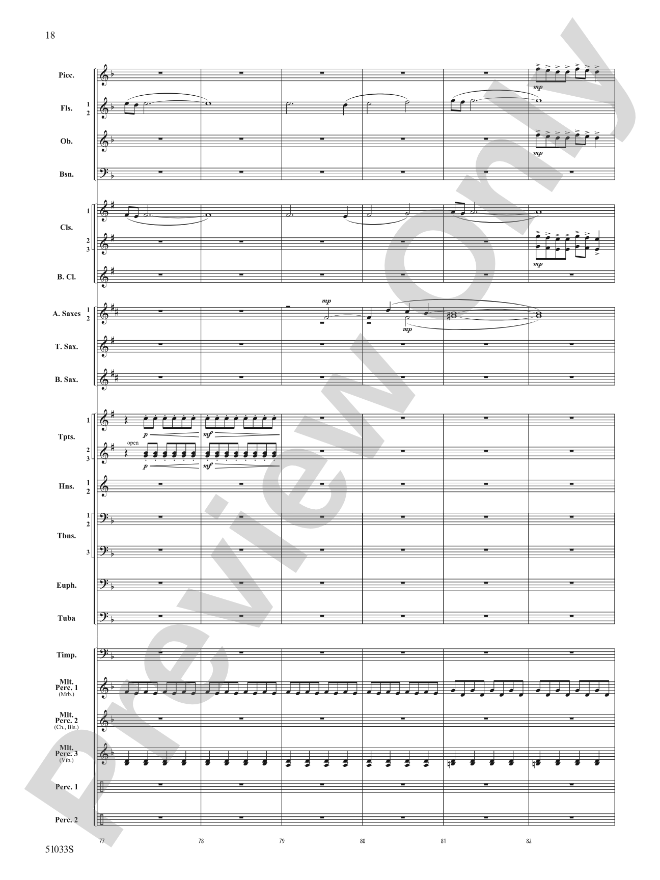 Hope Ahead: Concert Band Conductor Score & Parts