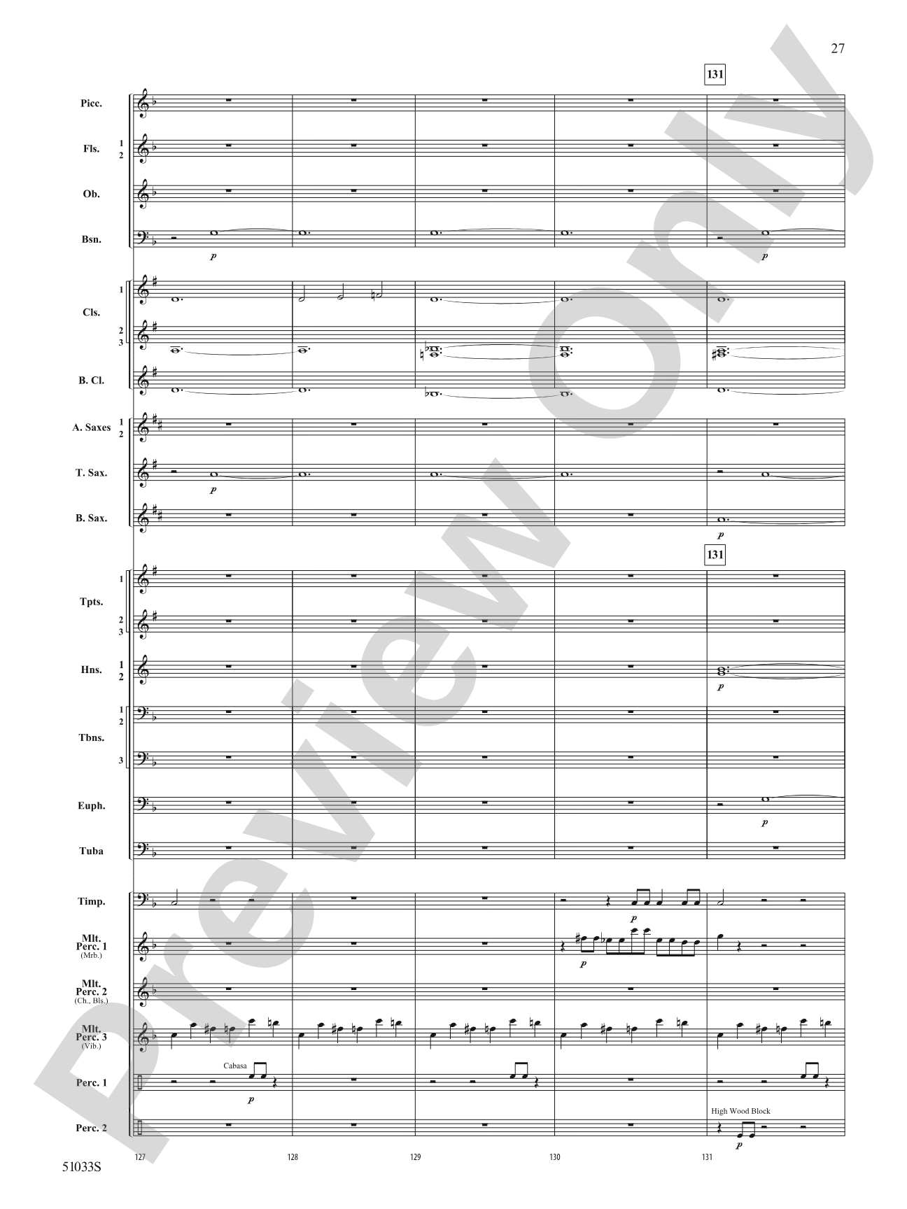 Hope Ahead: Concert Band Conductor Score & Parts
