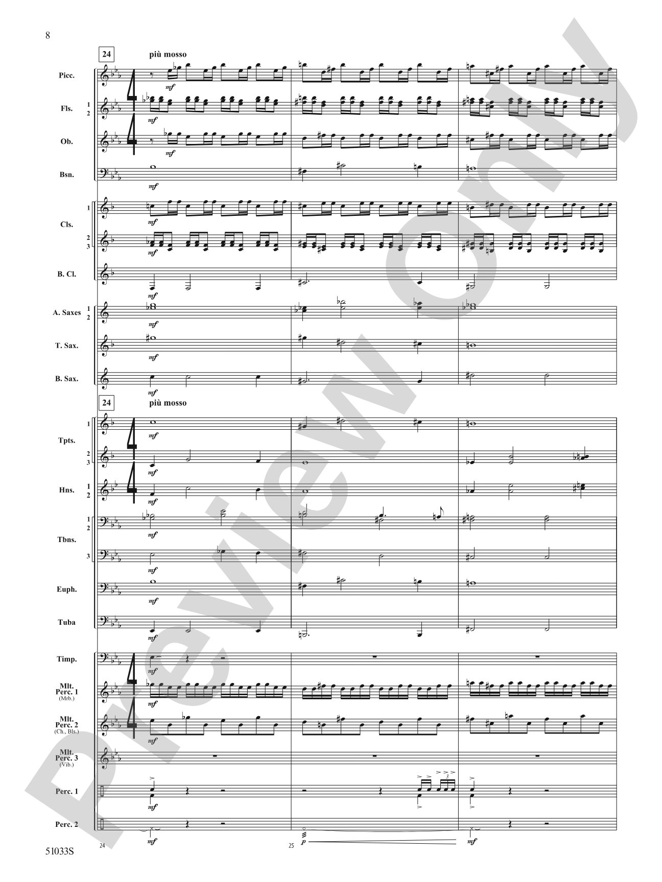 Hope Ahead: Concert Band Conductor Score & Parts
