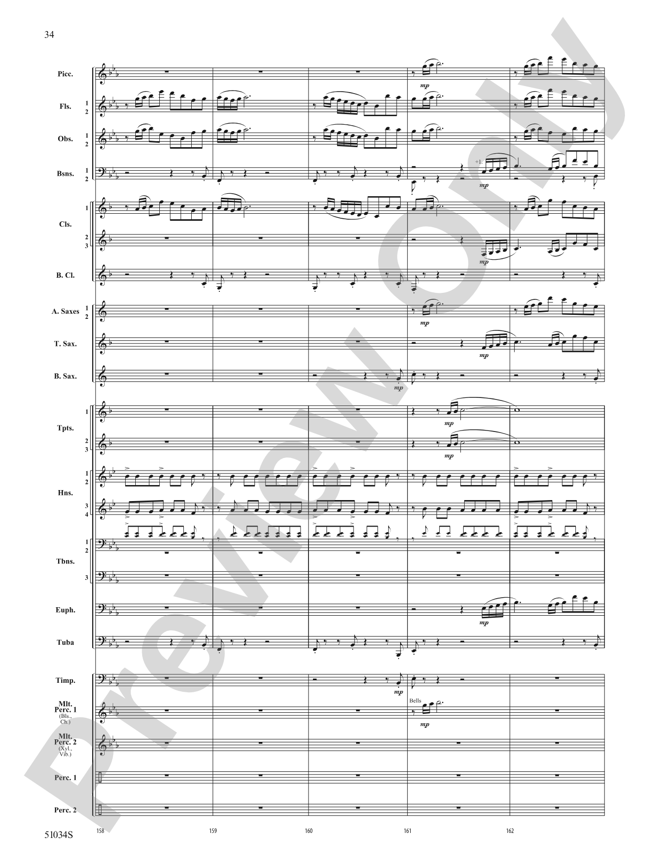 Woodlands Overture: Score