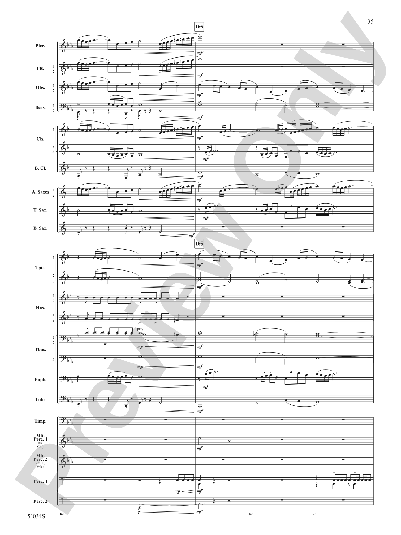 Woodlands Overture: Score