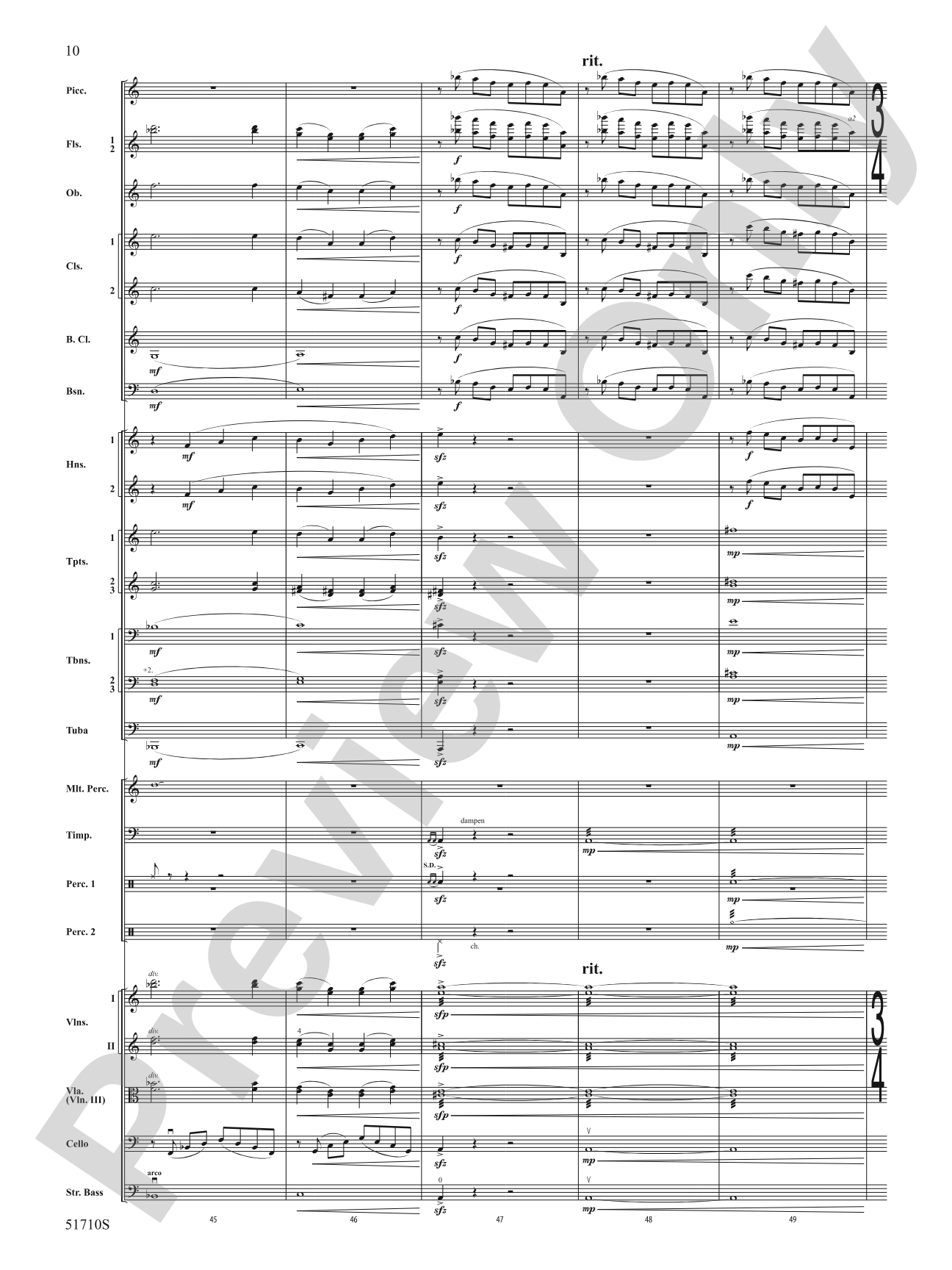 Terminus Approaching: Full Orchestra Conductor Score & Parts
