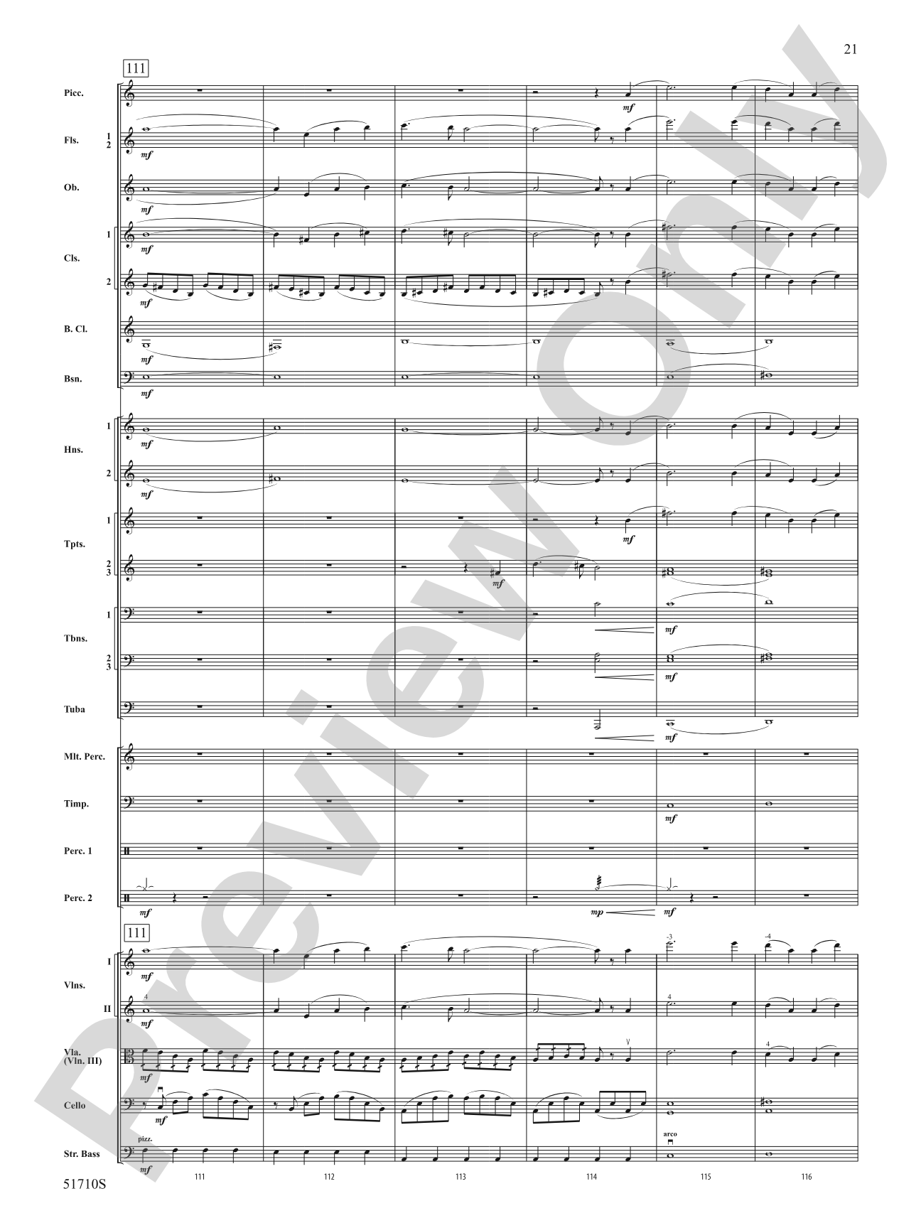 Terminus Approaching: Full Orchestra Conductor Score & Parts