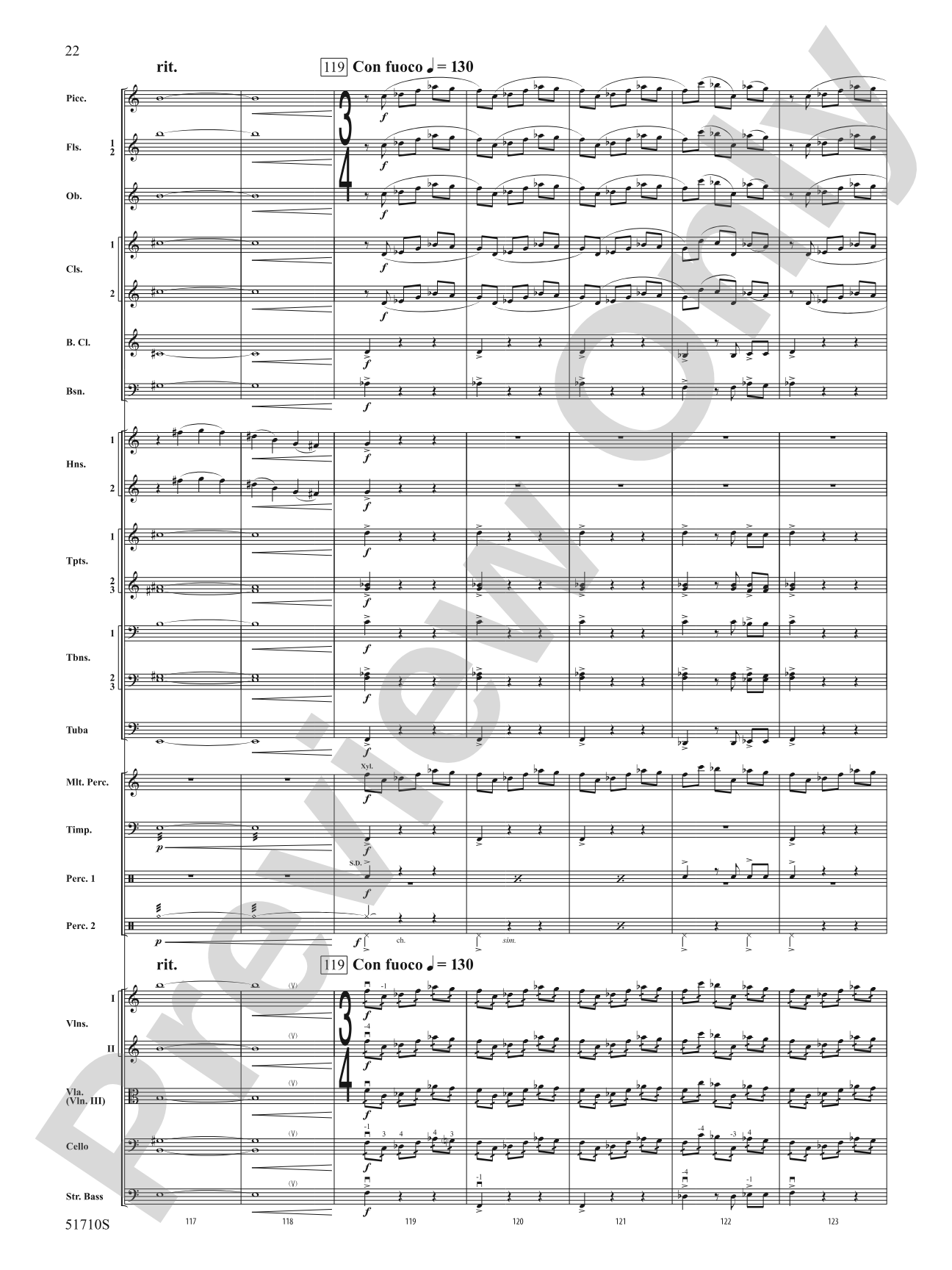 Terminus Approaching: Full Orchestra Conductor Score & Parts