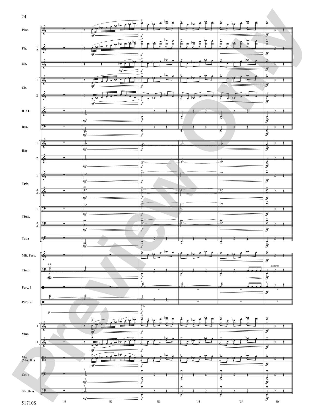 Terminus Approaching: Full Orchestra Conductor Score & Parts