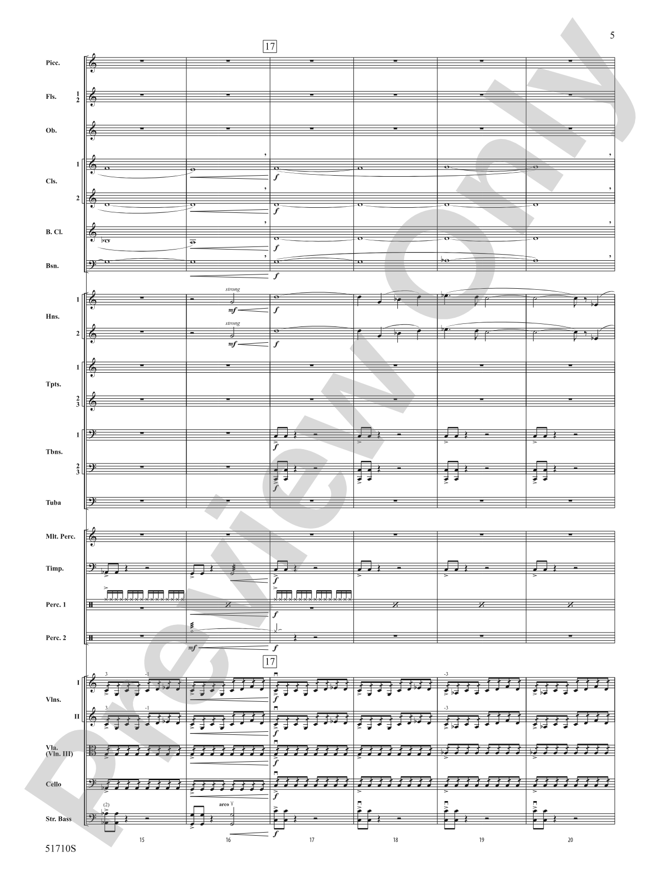 Terminus Approaching: Full Orchestra Conductor Score & Parts