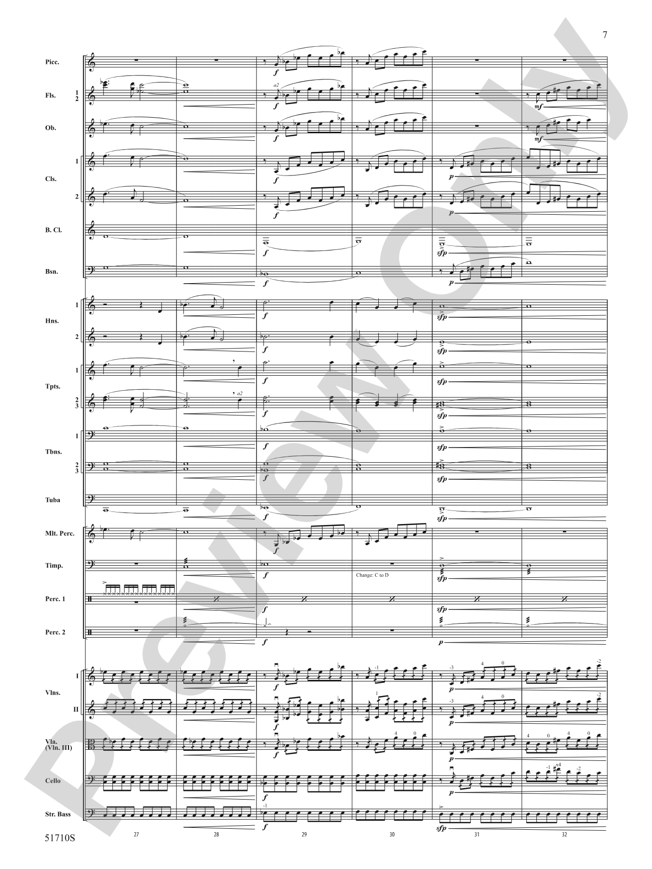 Terminus Approaching: Full Orchestra Conductor Score & Parts