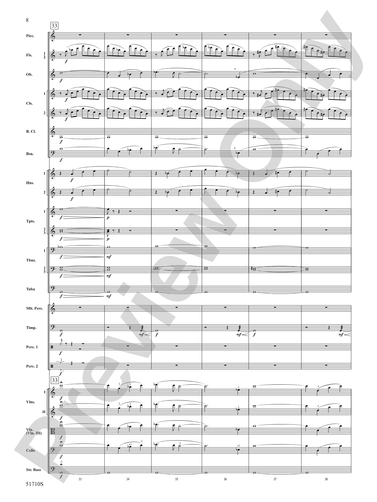 Terminus Approaching: Full Orchestra Conductor Score & Parts