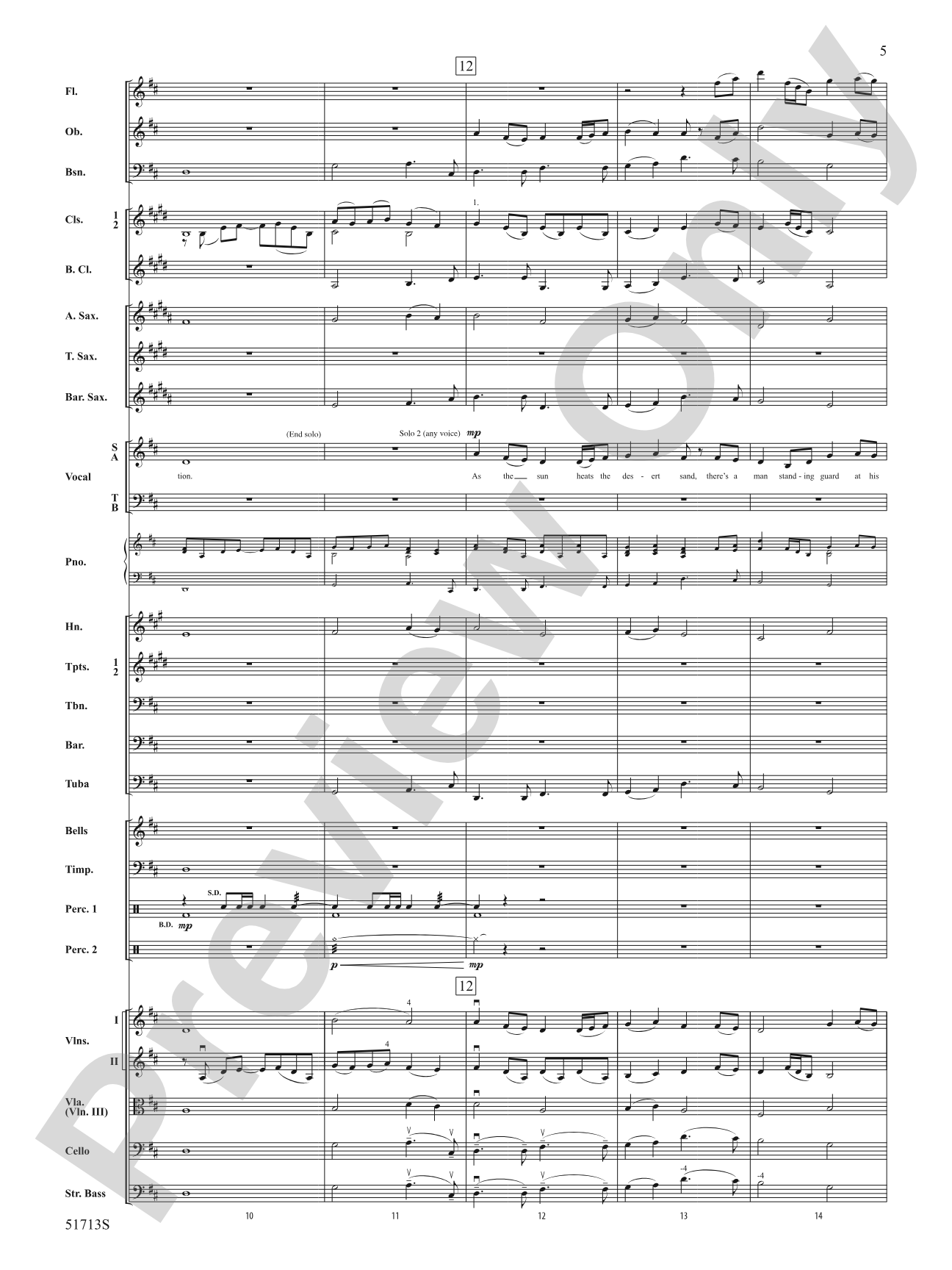 Thankfully: Full Orchestra Conductor Score & Parts