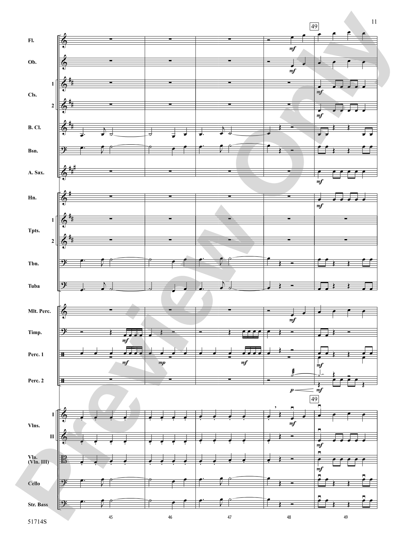 Dauntless Heroes: Full Orchestra Conductor Score & Parts